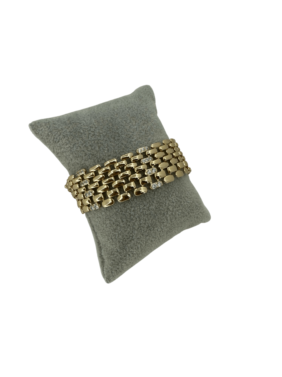Xupıng Gold Zirkon Taşlı Kordon Model Bileklik
