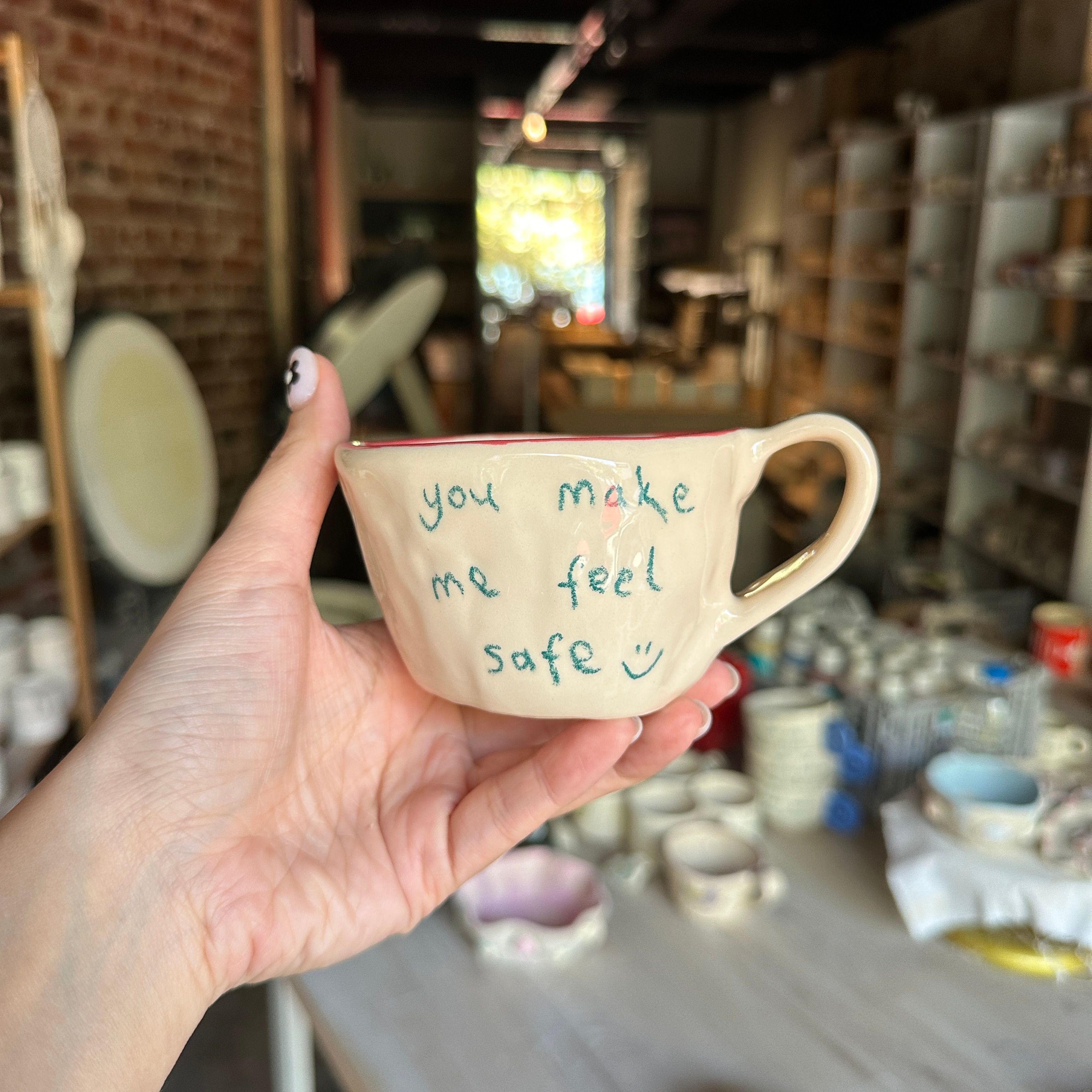 Safe feeling Mug