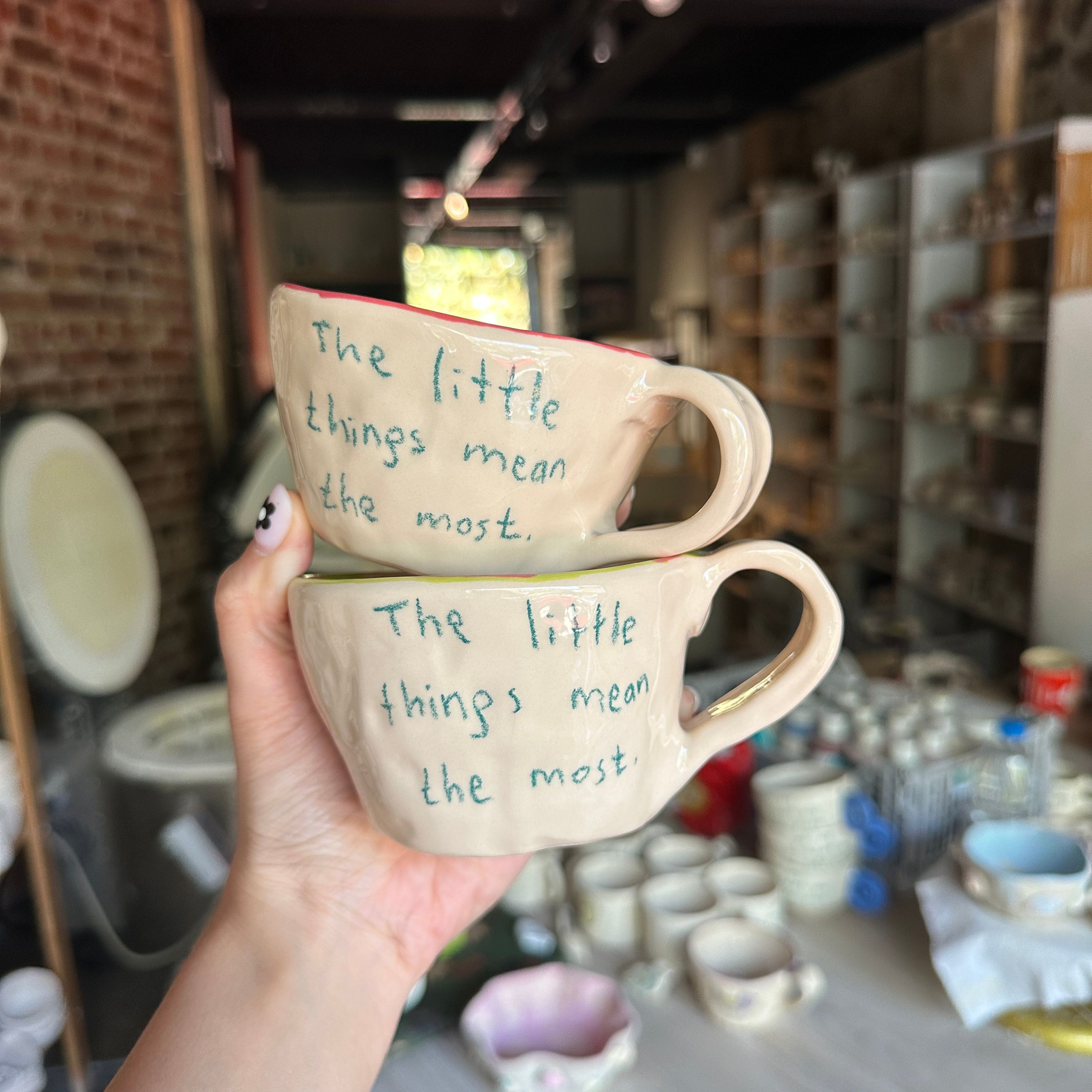 Little things mug