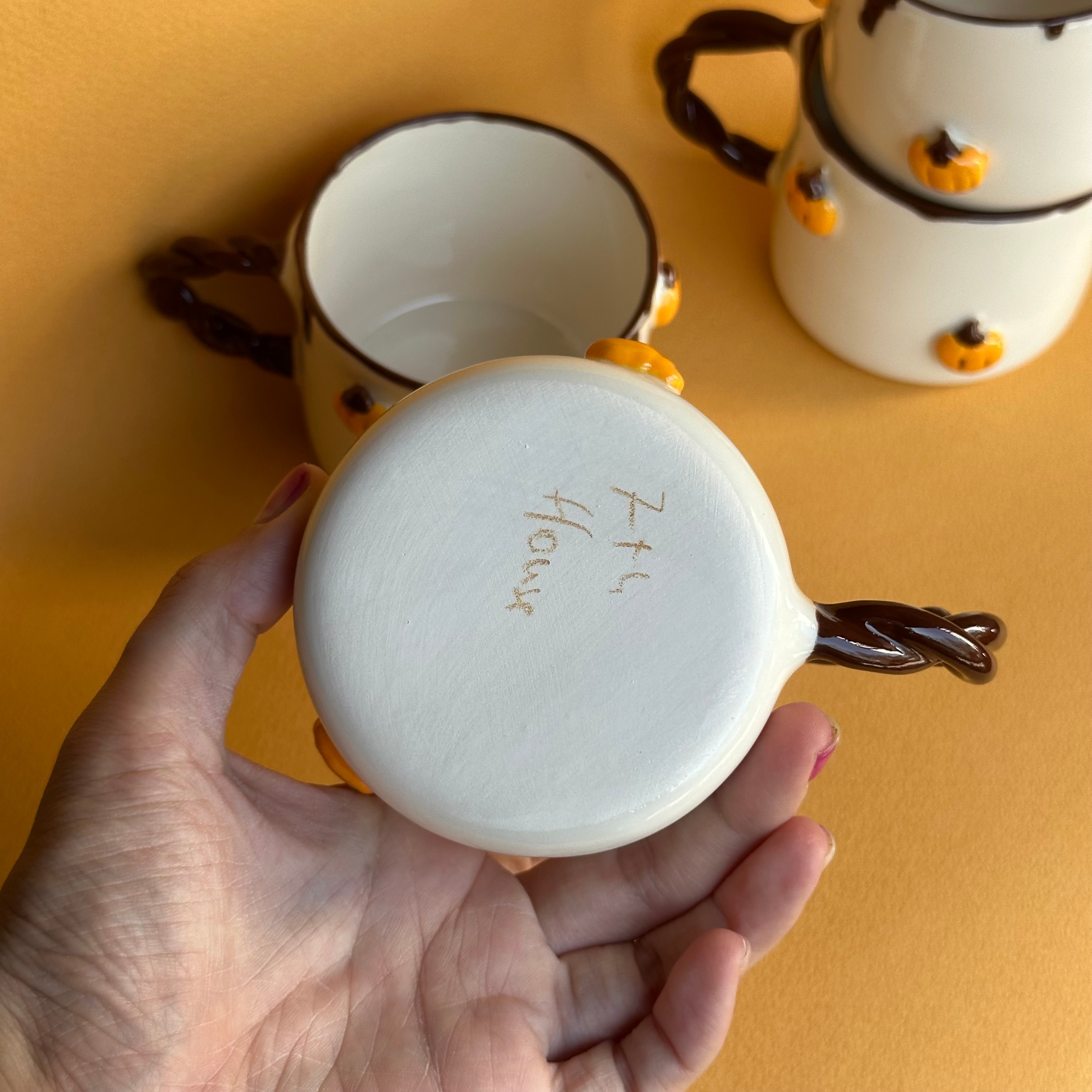 Pumpkin mug