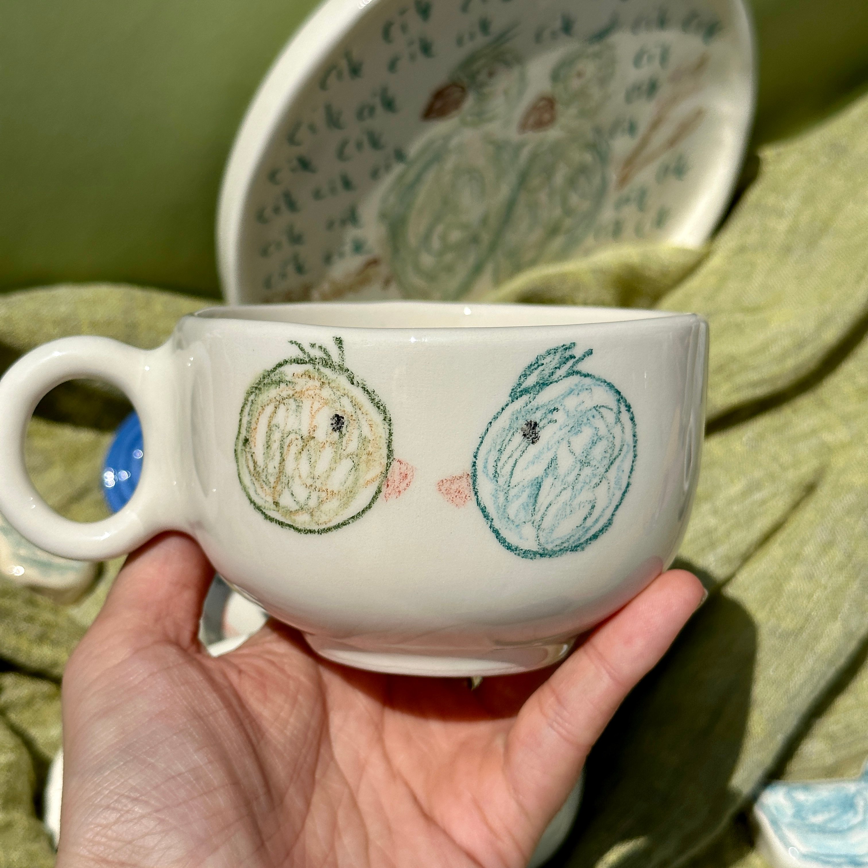 Blue bird Sisterhood mug