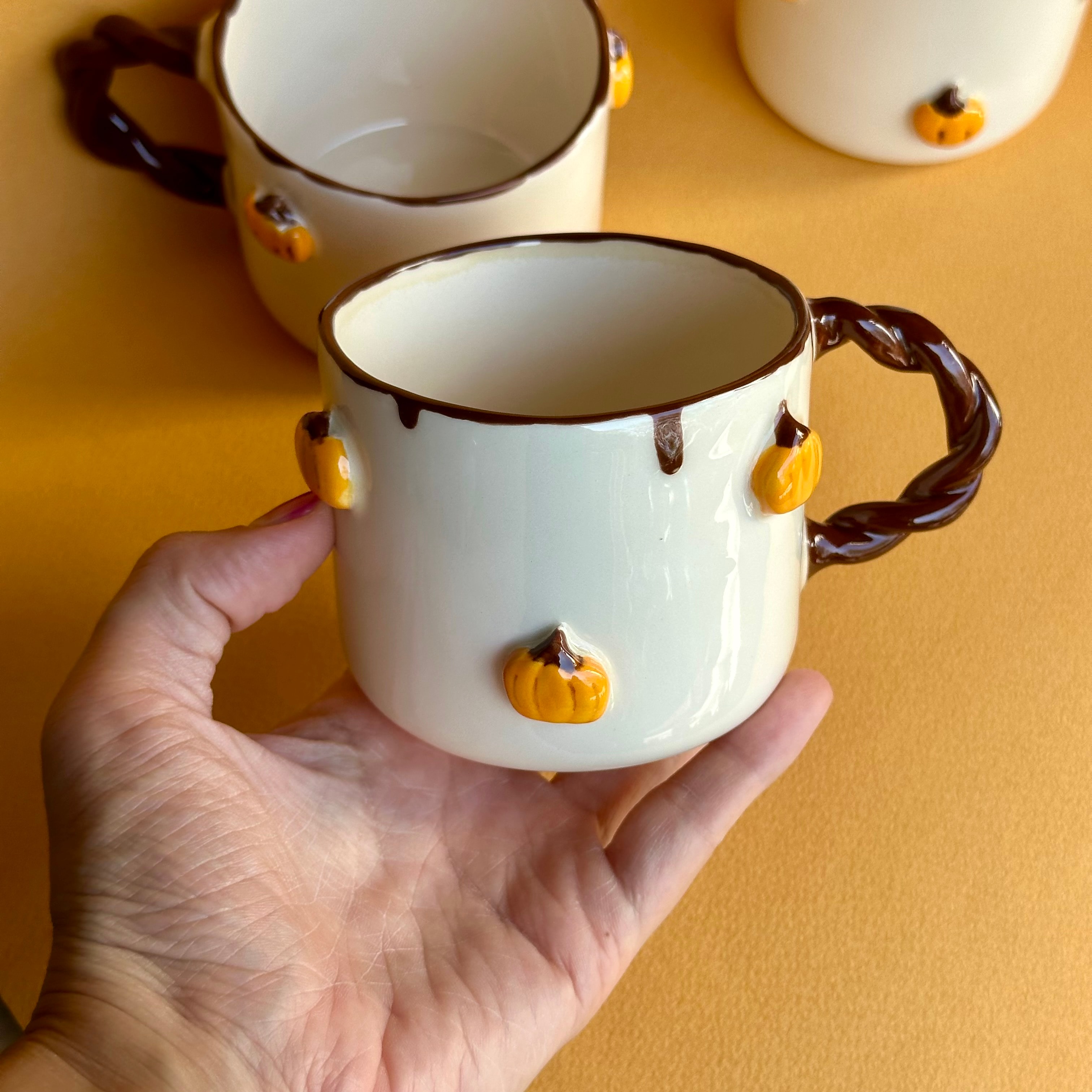 Pumpkin mug