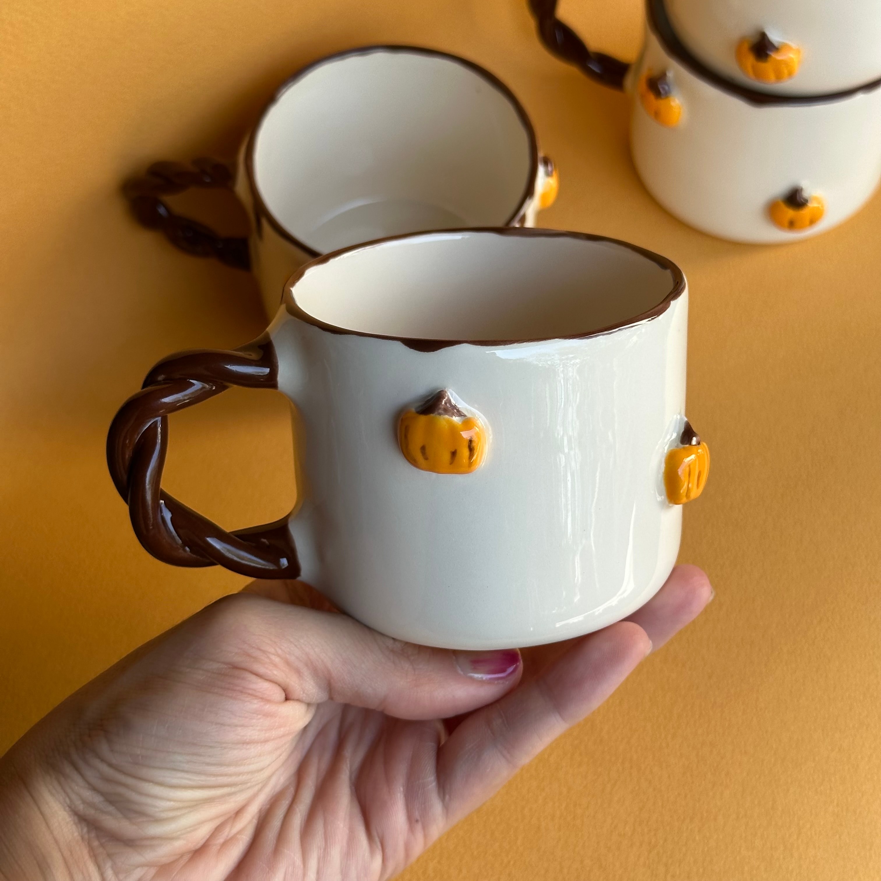 Pumpkin mug