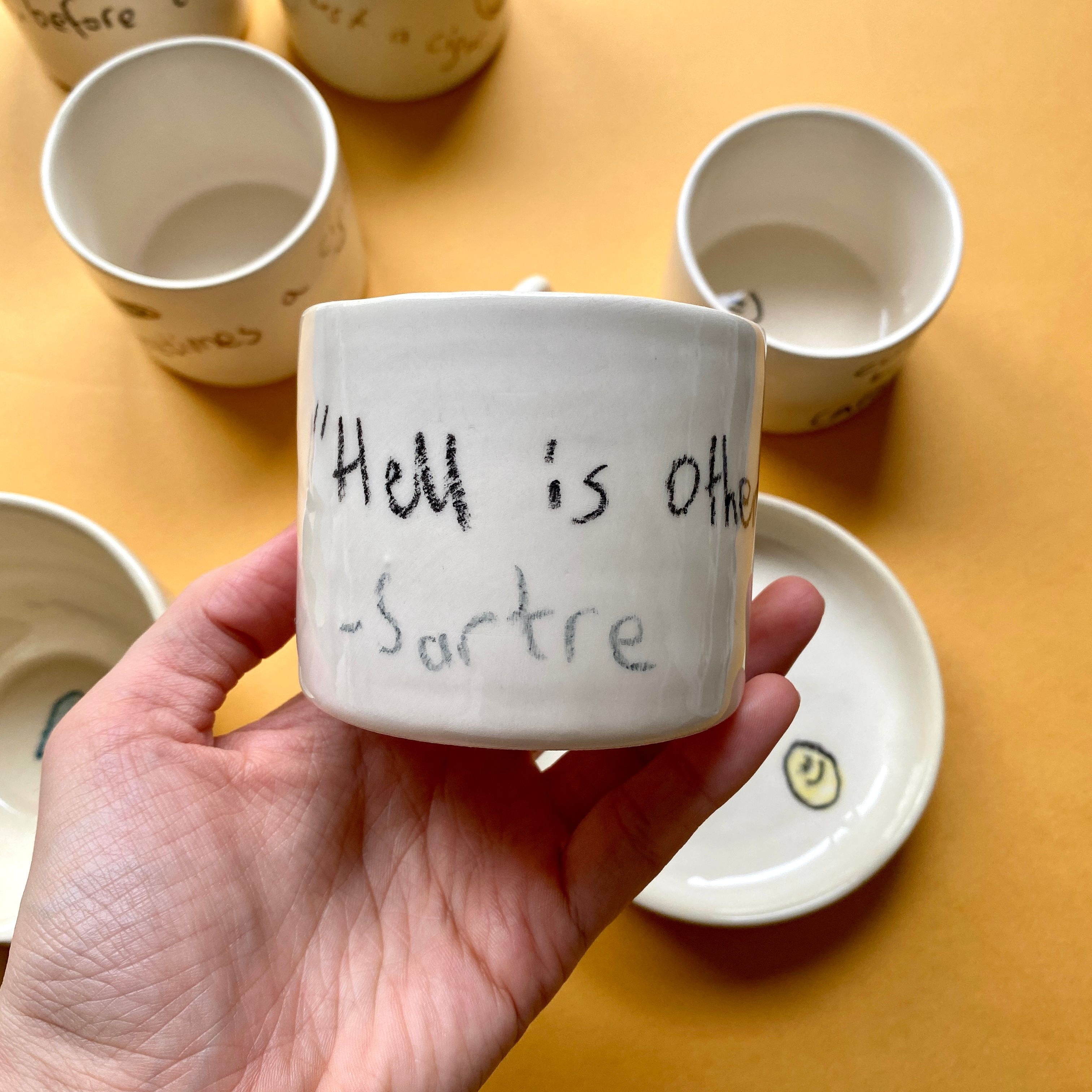 Hell is other people mug