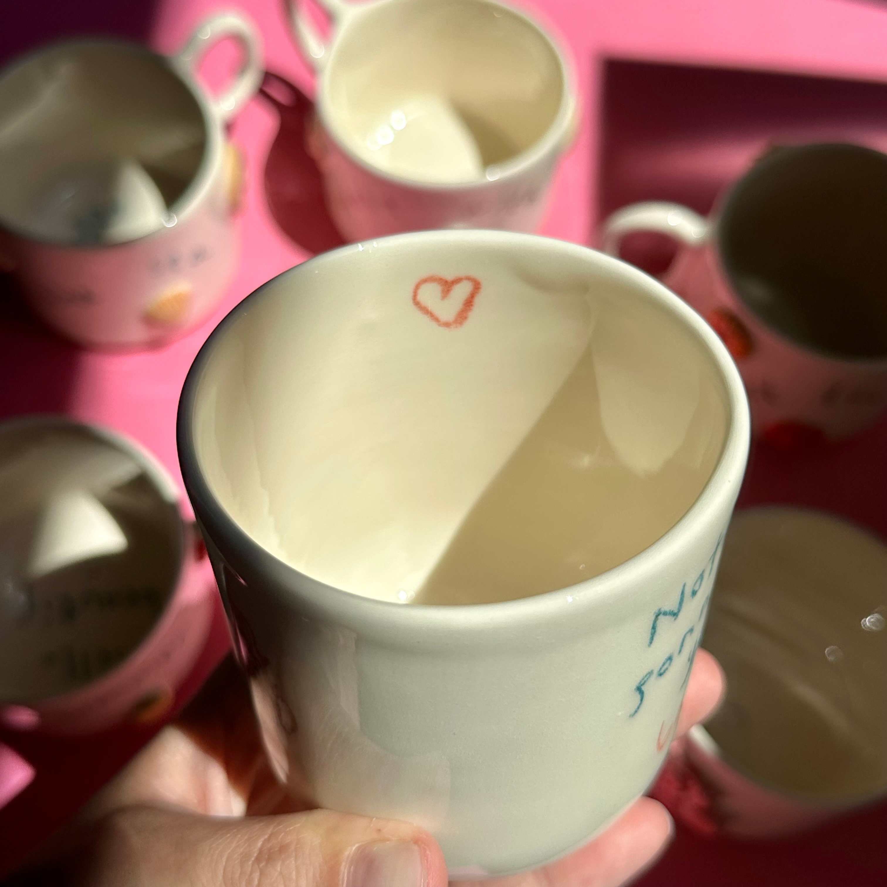 Blue bird favorite feeling mug