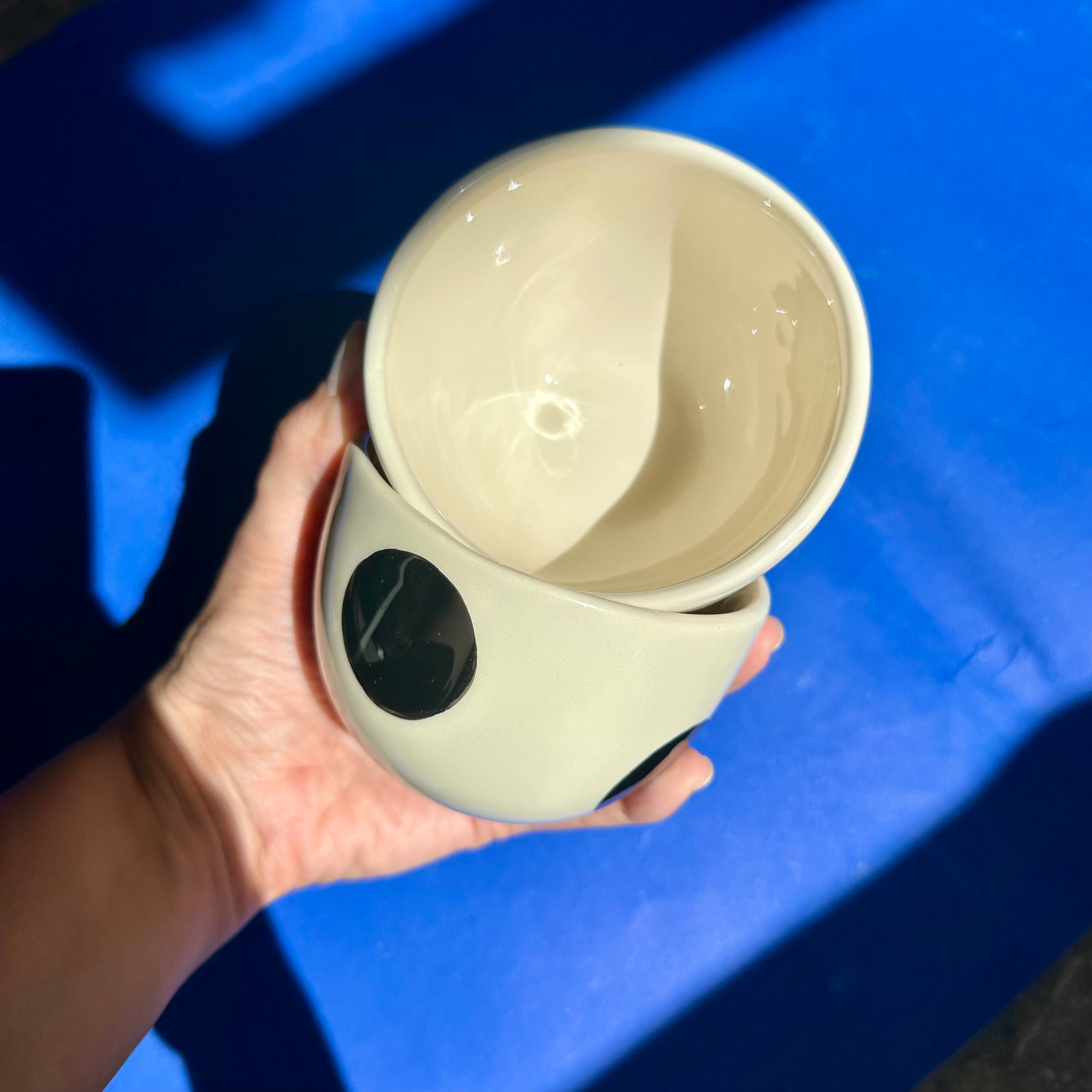 Polka dot mug
