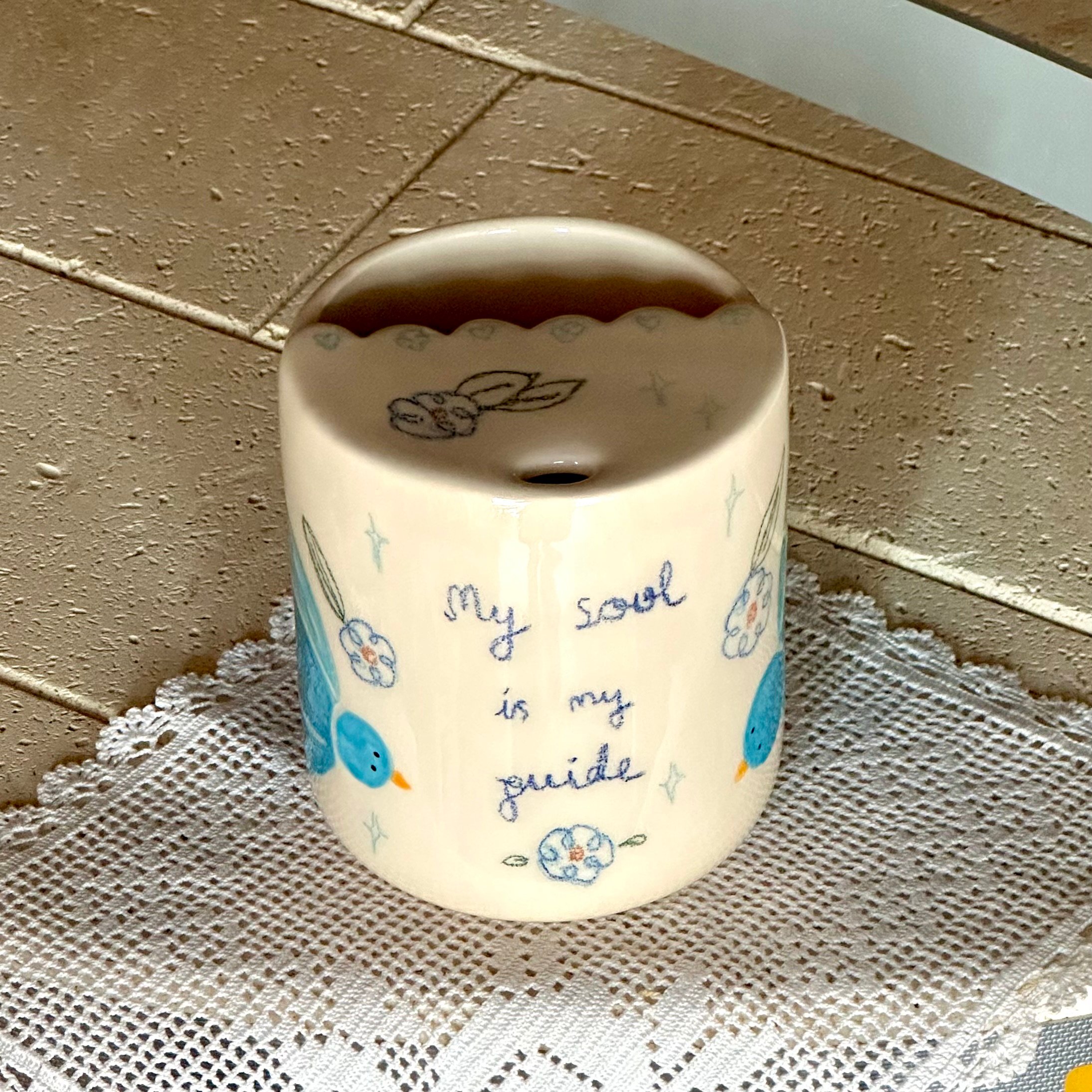 My soul is my guide to go cup