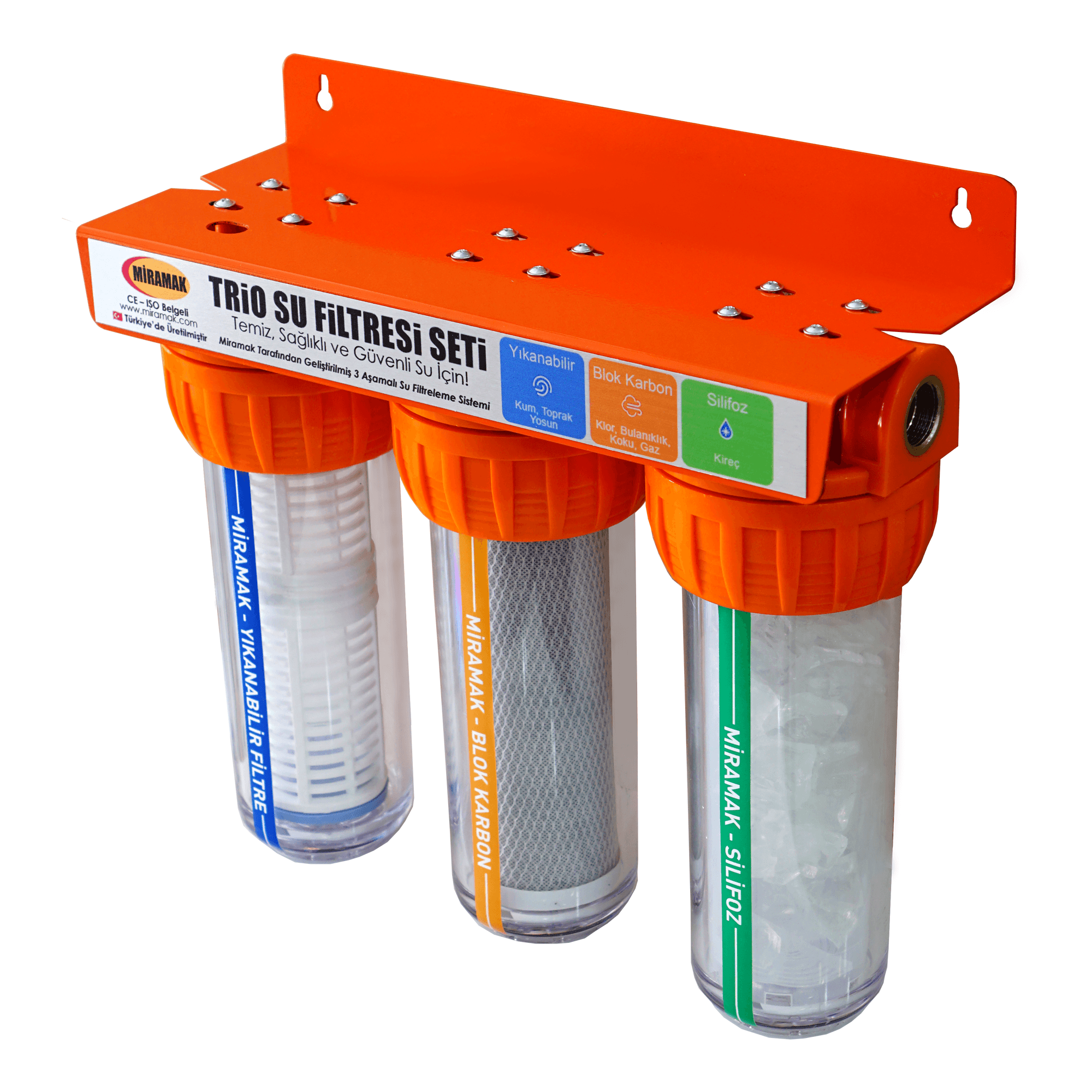 Miramak Trio 3'lü Filtre