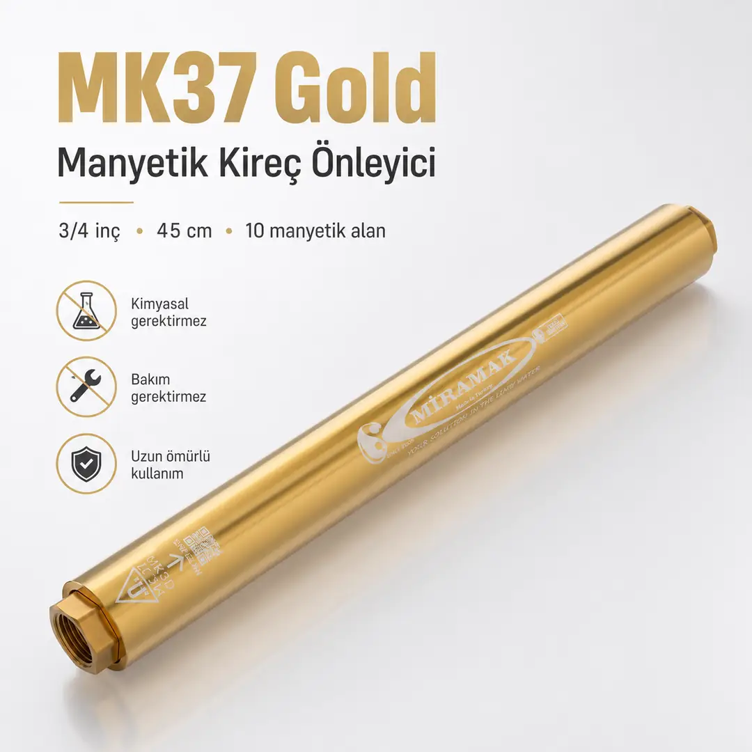 MK37 Gold manyetik kireç önleyici