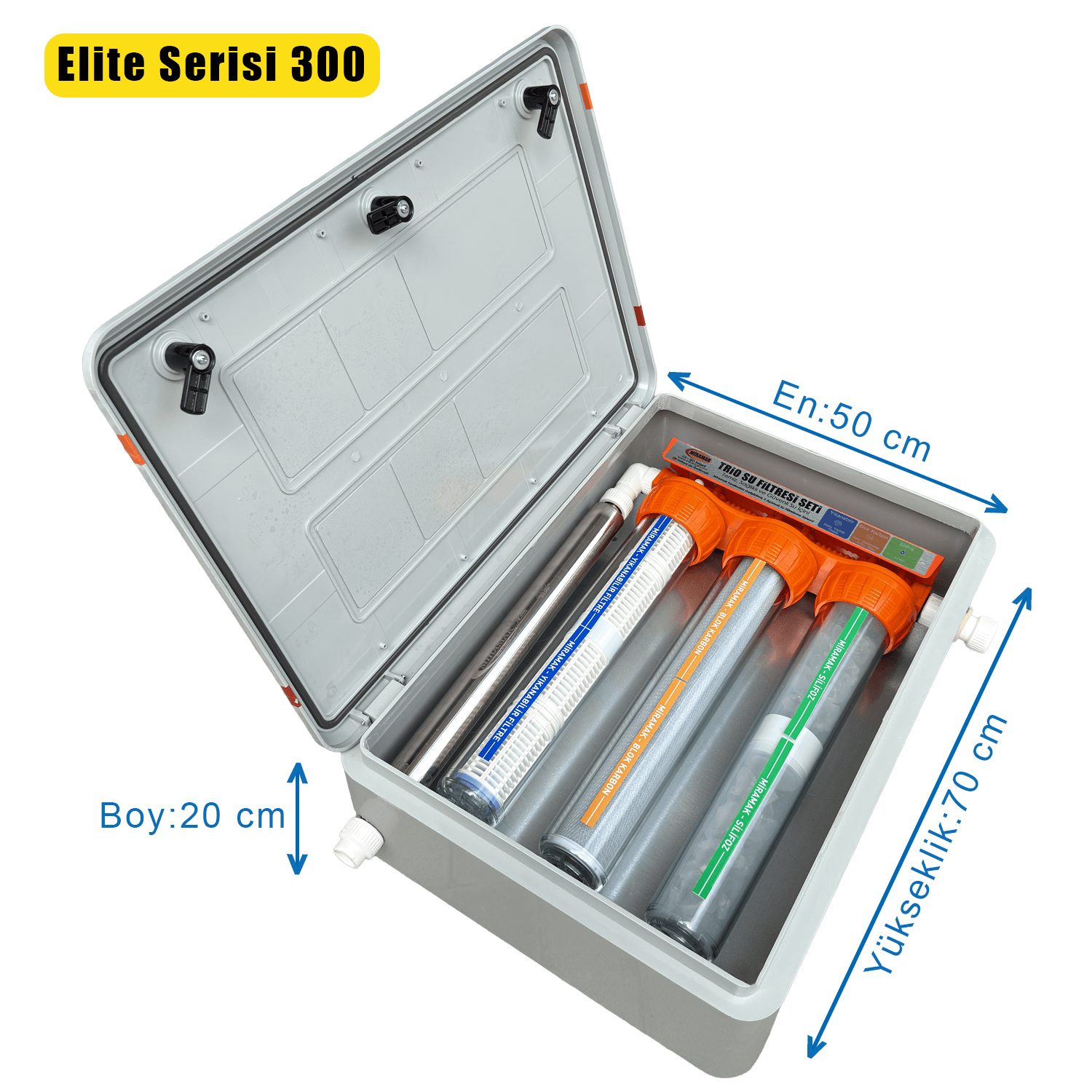 Elite Serisi 300 Manyetik Kireç Önleme ve Maxi Filtreleme Sistemi