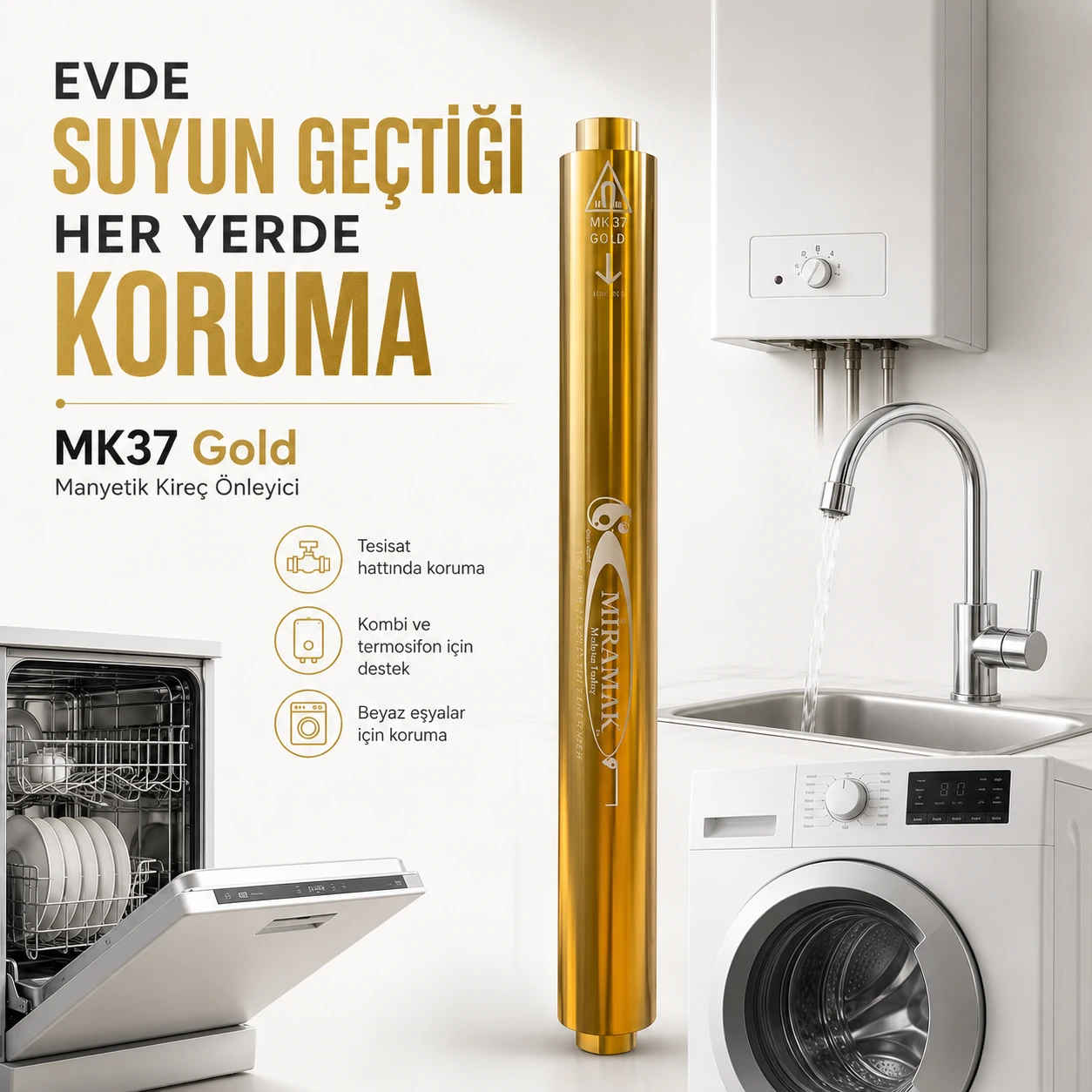 MK37 Gold montaj görseli