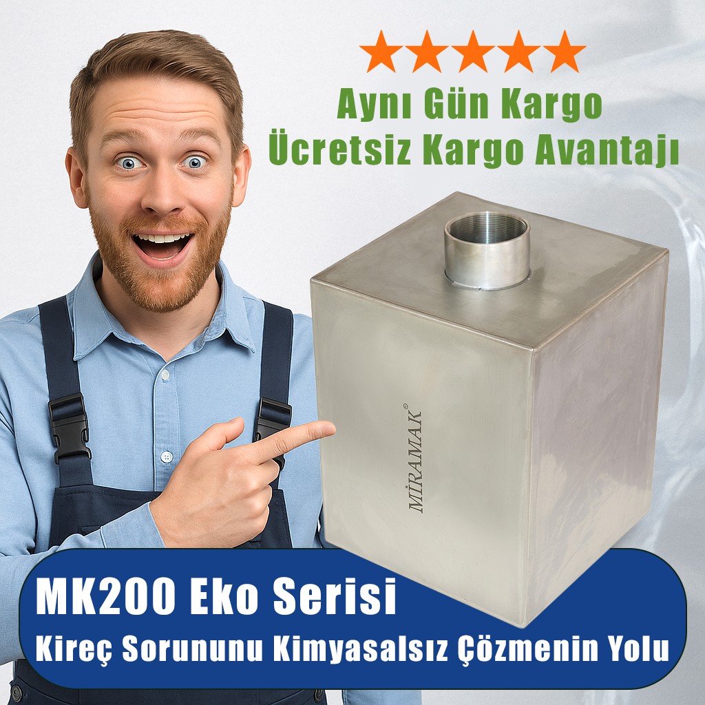 MK200 Eko Serisi Manyetik Kireç Önleyici