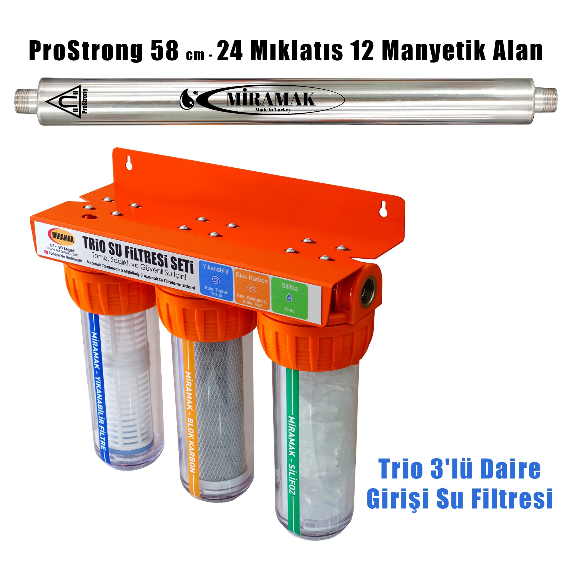 ProStrong Üçlü Filtre Seti