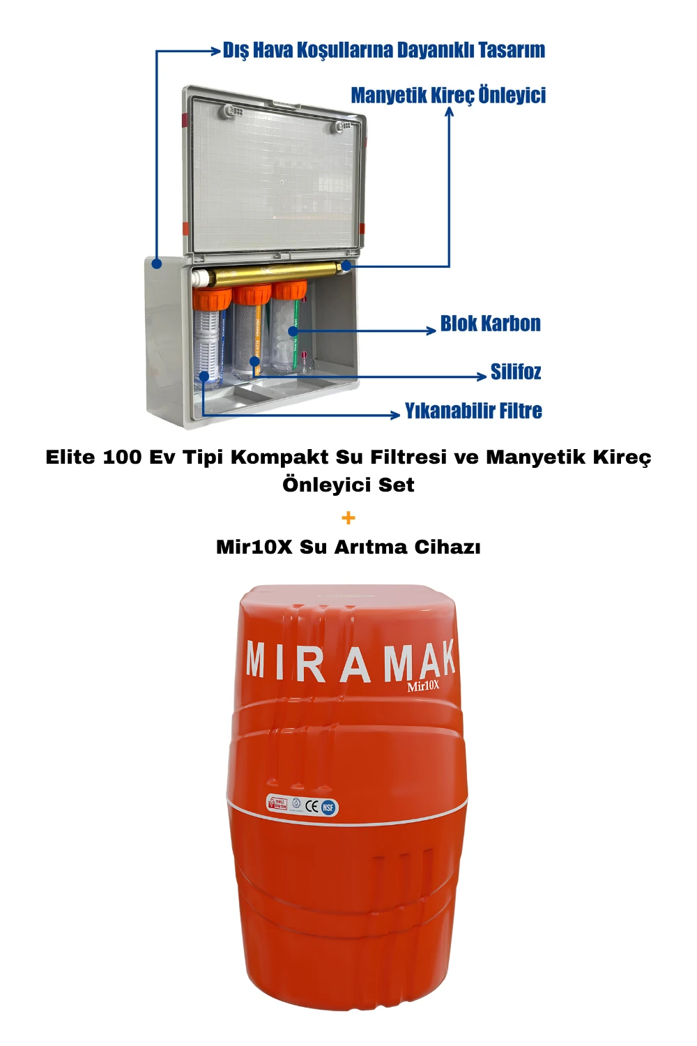 Miramak Elite 100 ve Mir10X tam koruma paketi