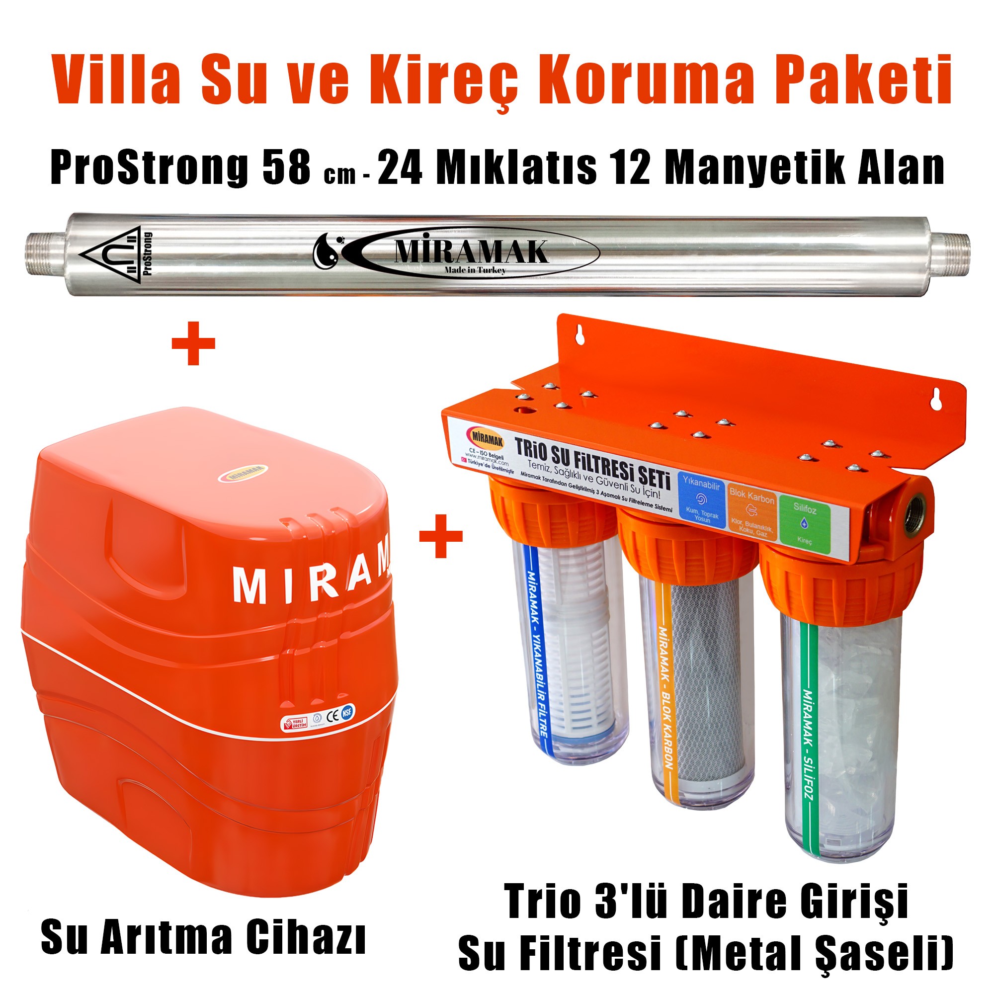 Villa Su ve Kireç Koruma Paketi