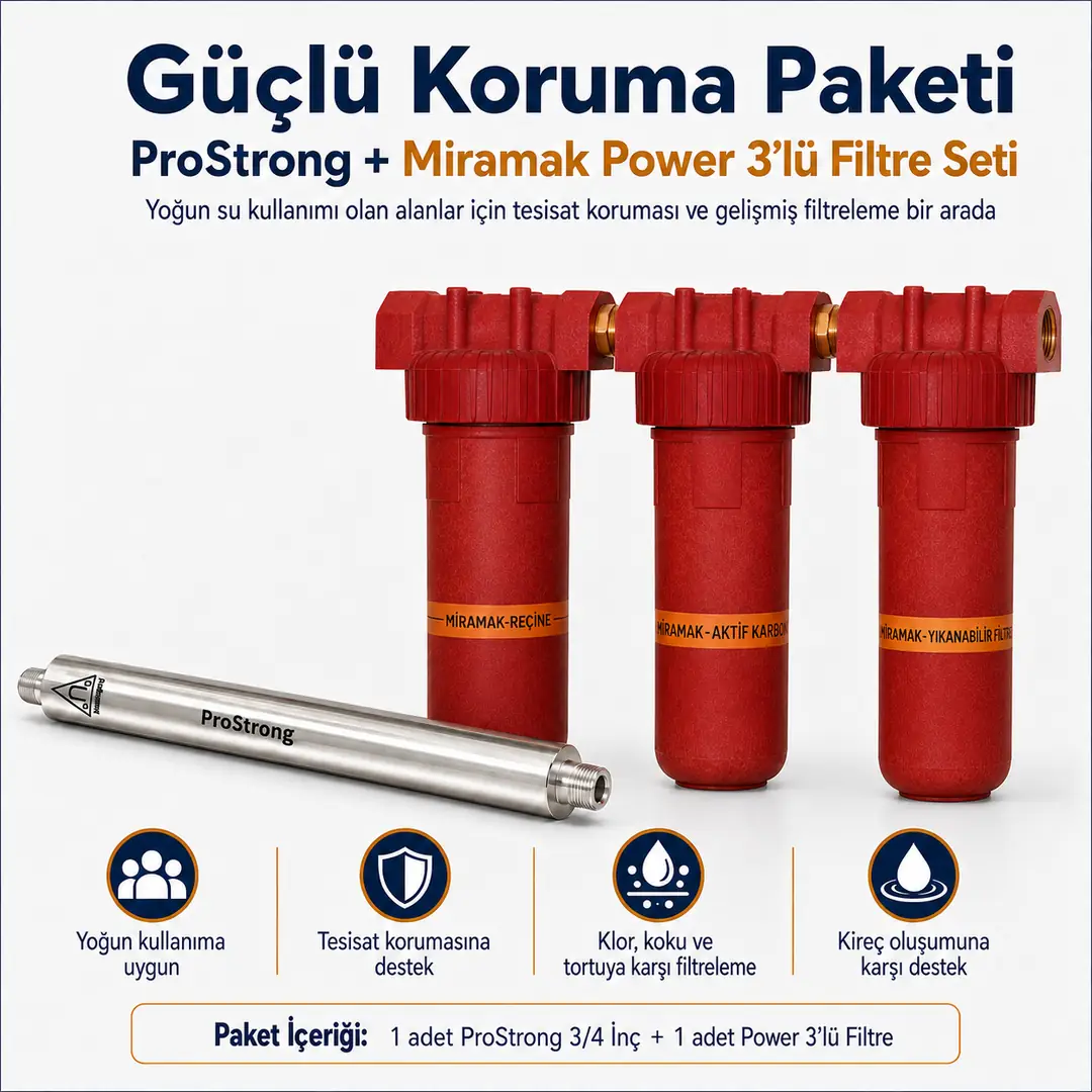 ProStrong Power Üçlü Filtre Seti