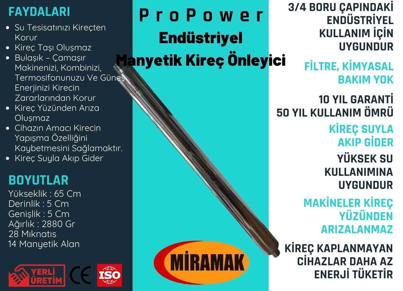 ProPower 3/4 İnç Fabrika Tipi