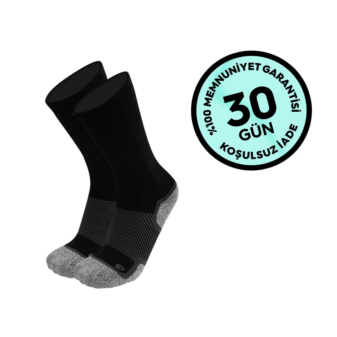 Socks for foot and heel pain and sensitive feet. Bamboo yarn, anti-allergenic, seamless, unique anatomical design. Increases blood circulation. Reduces edema. Very comfortable.