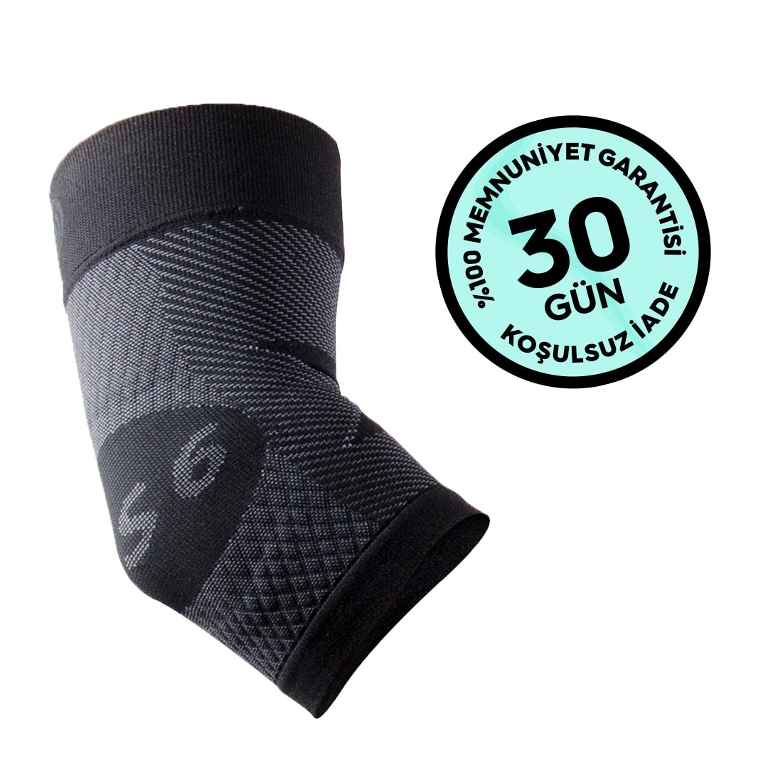 Elbow Sleeve is designed for tennis elbow, golfer's elbow, arthritis and general elbow problems. Protects and supports muscles and tendons.