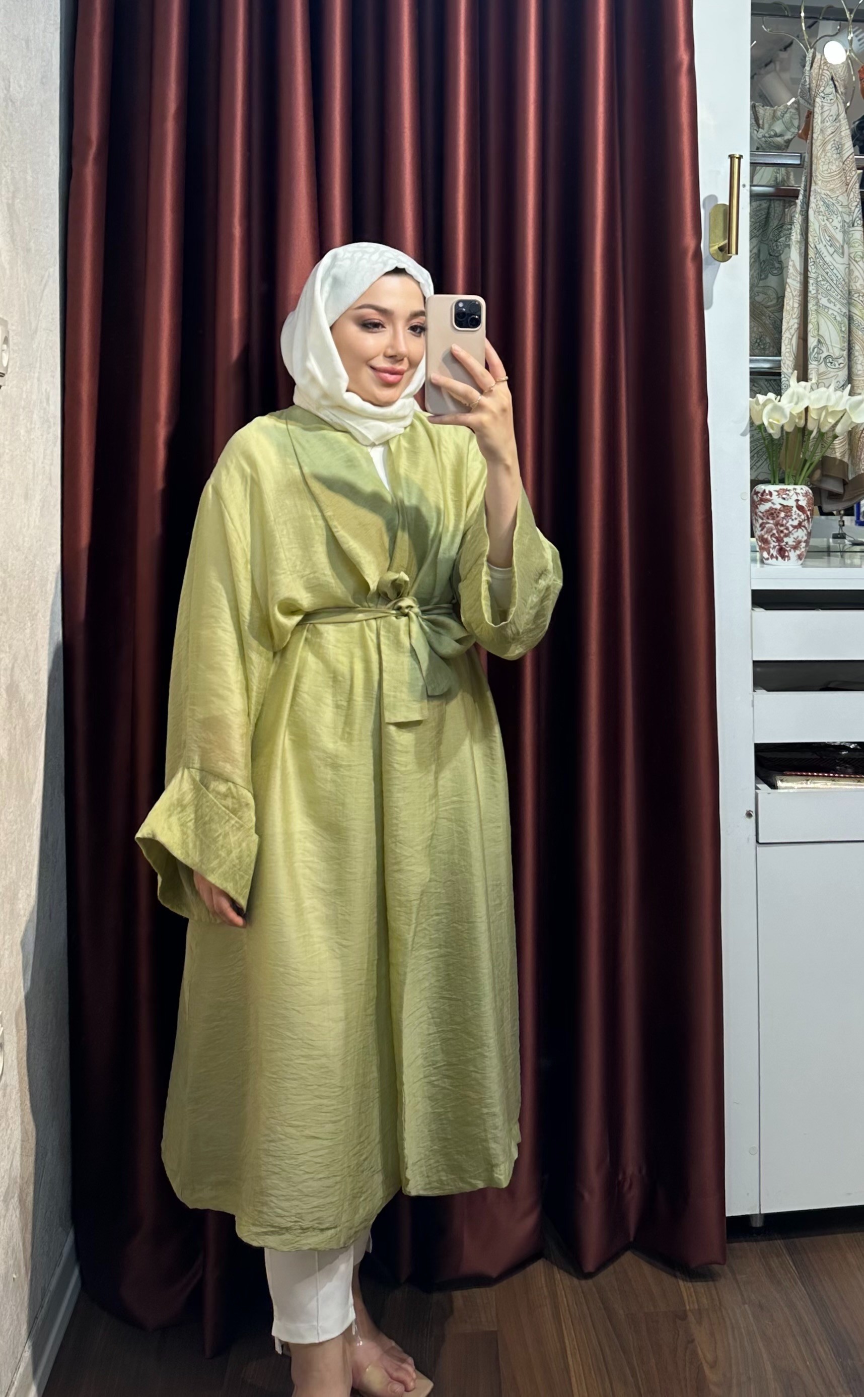 Tensel Kimono  - Yeşil