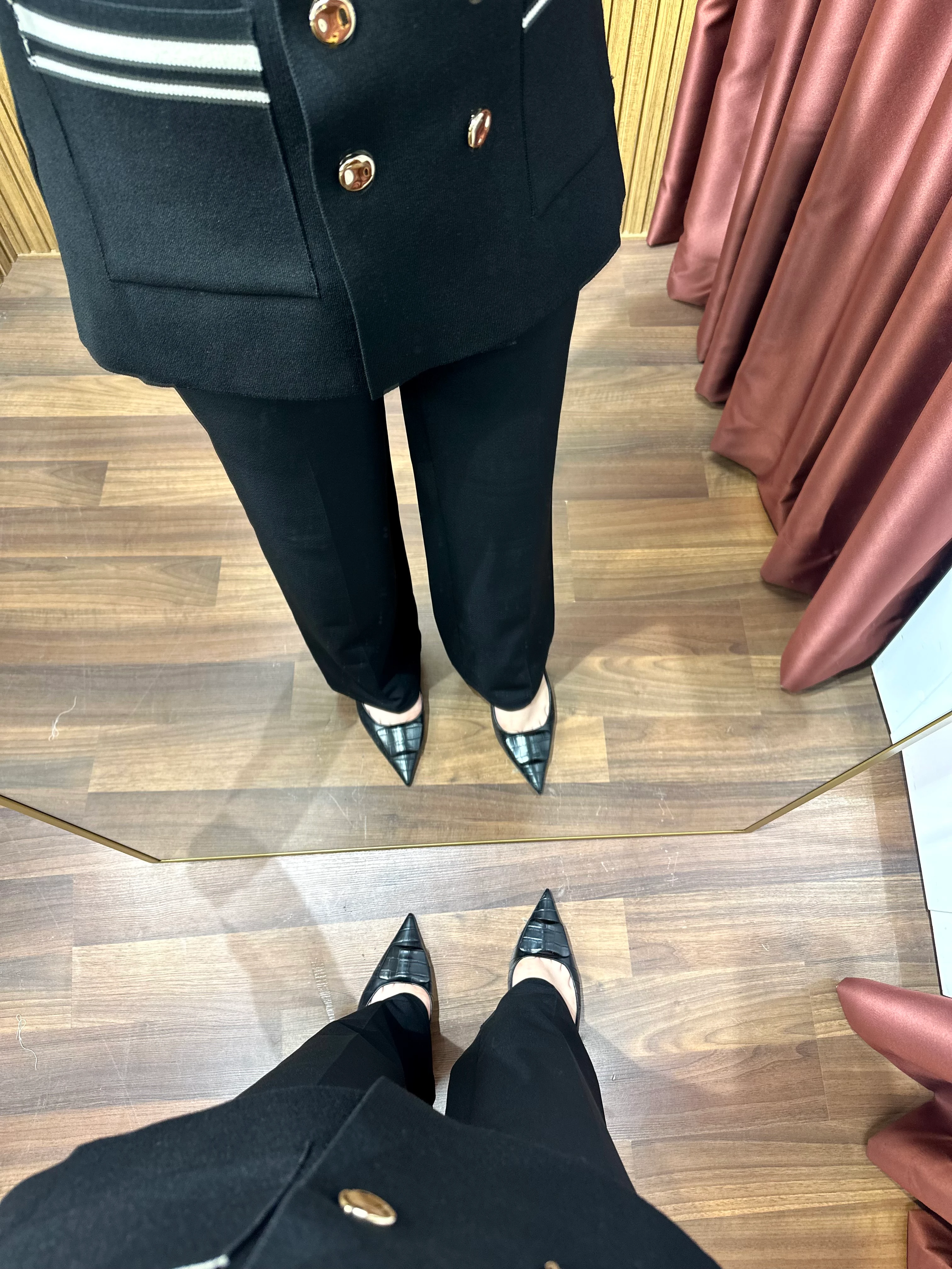 Kalem Pantolon - Siyah