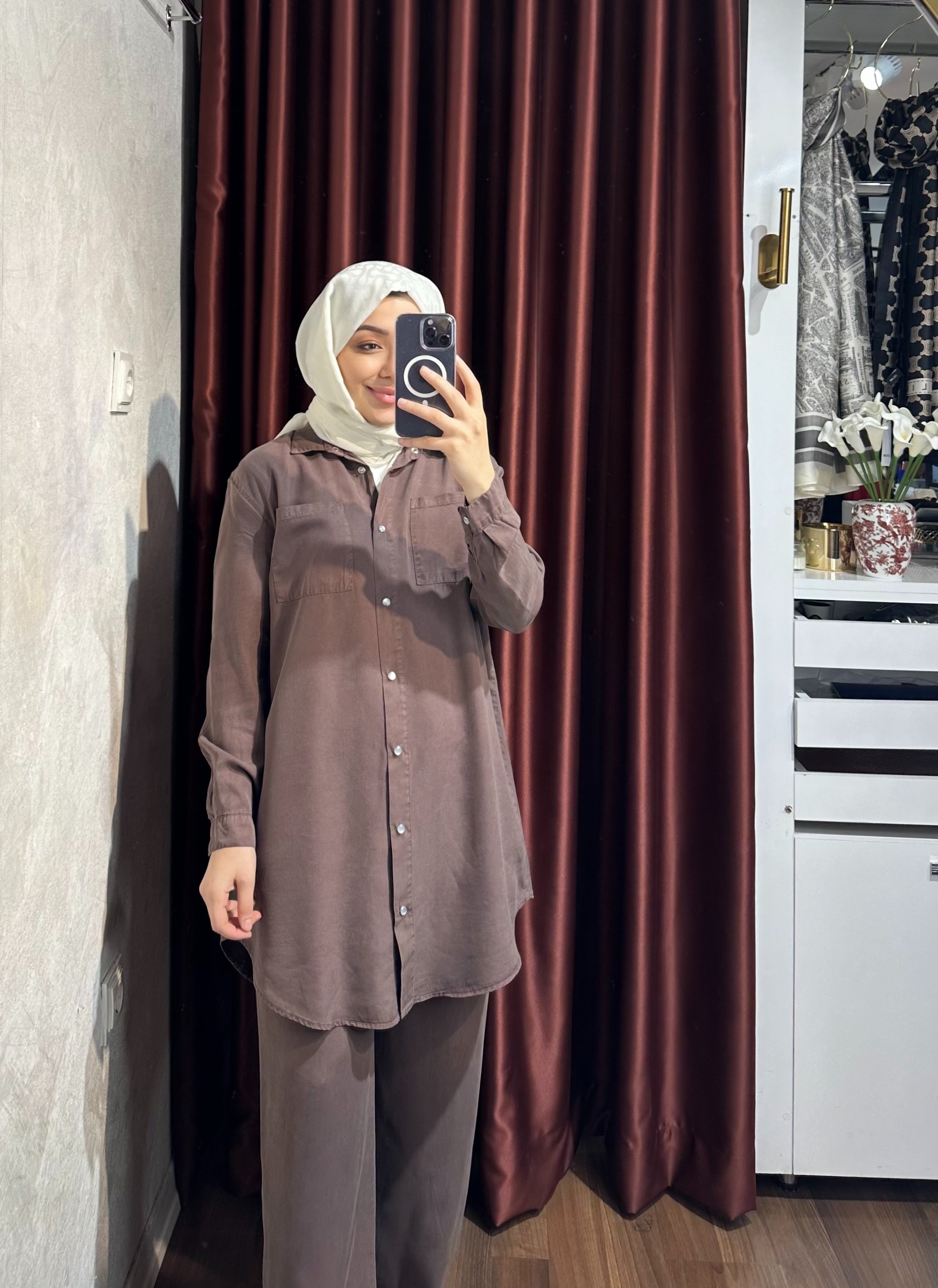 Tensella Takım - Kahve