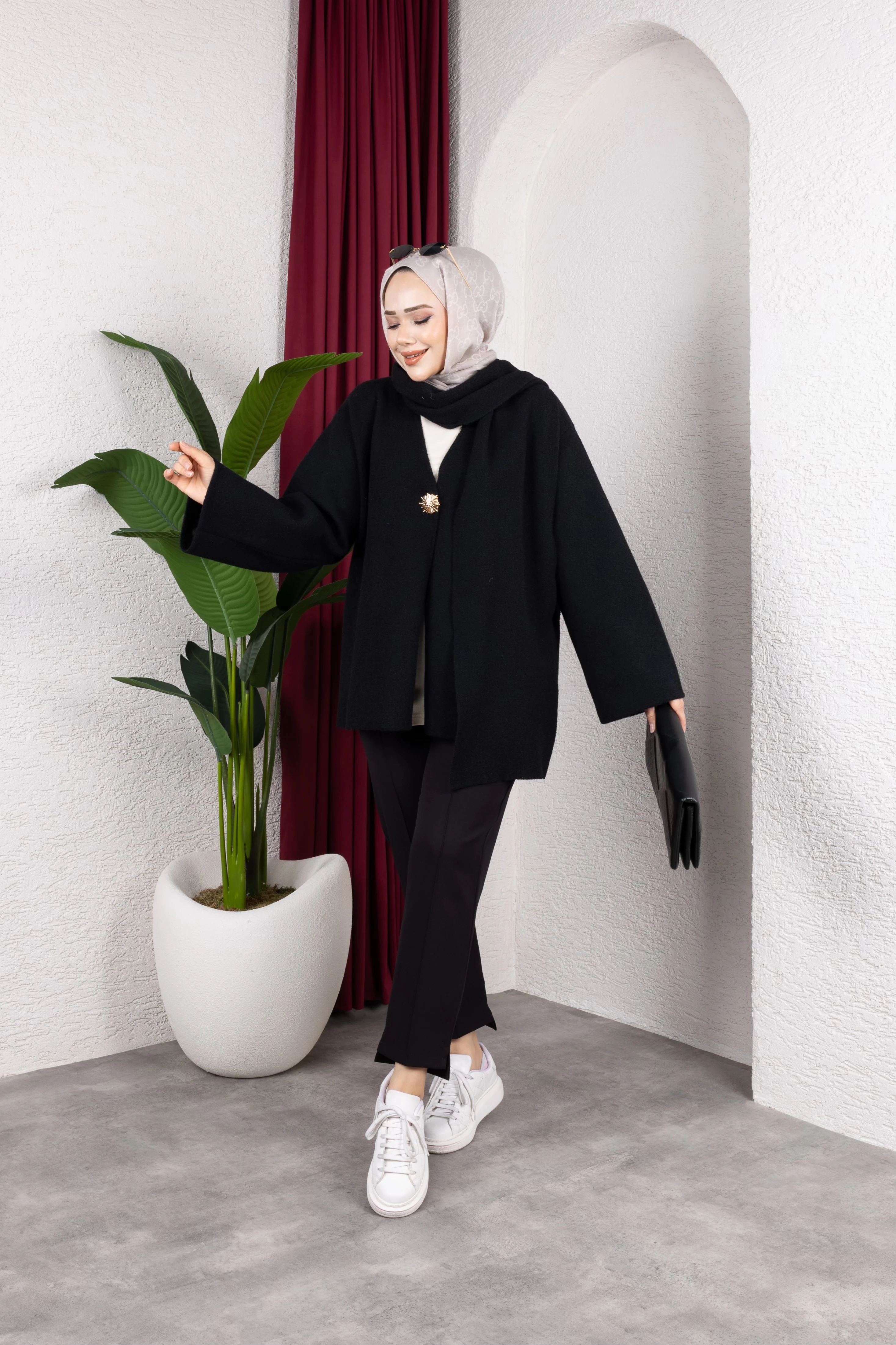 Atkılı Güneş Hırka