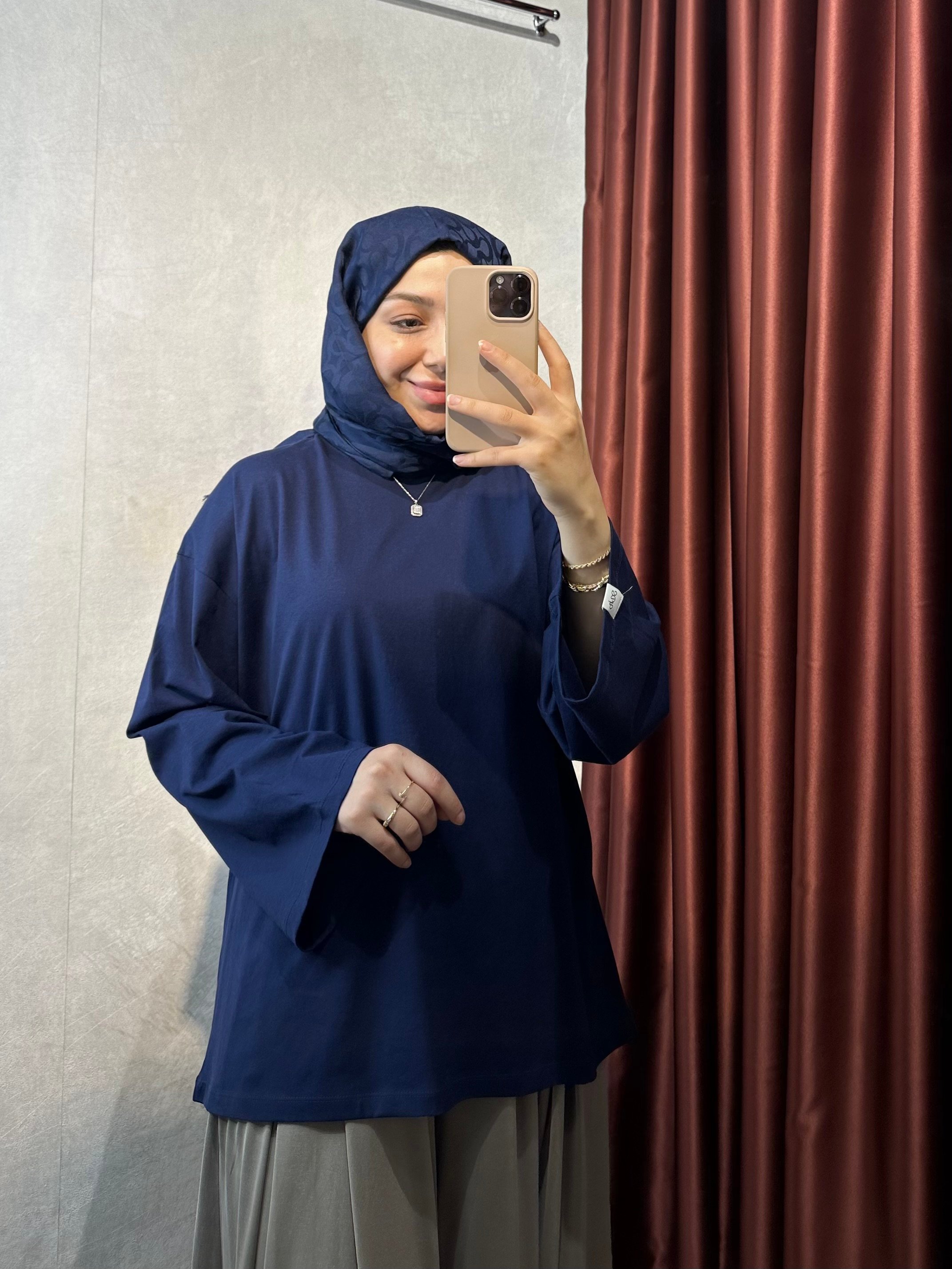 Basıc Sweat - Lacivert