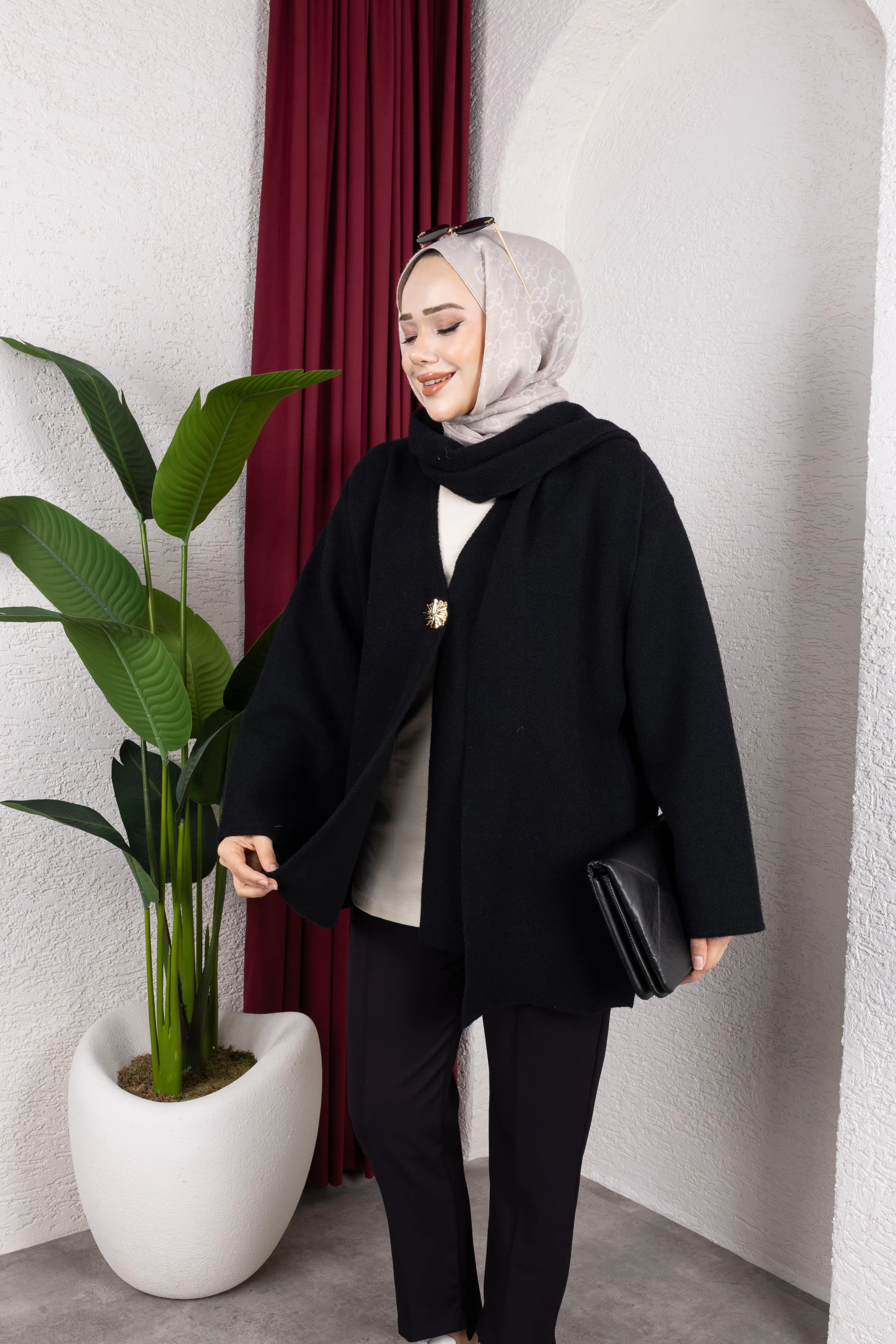 Atkılı Güneş Hırka