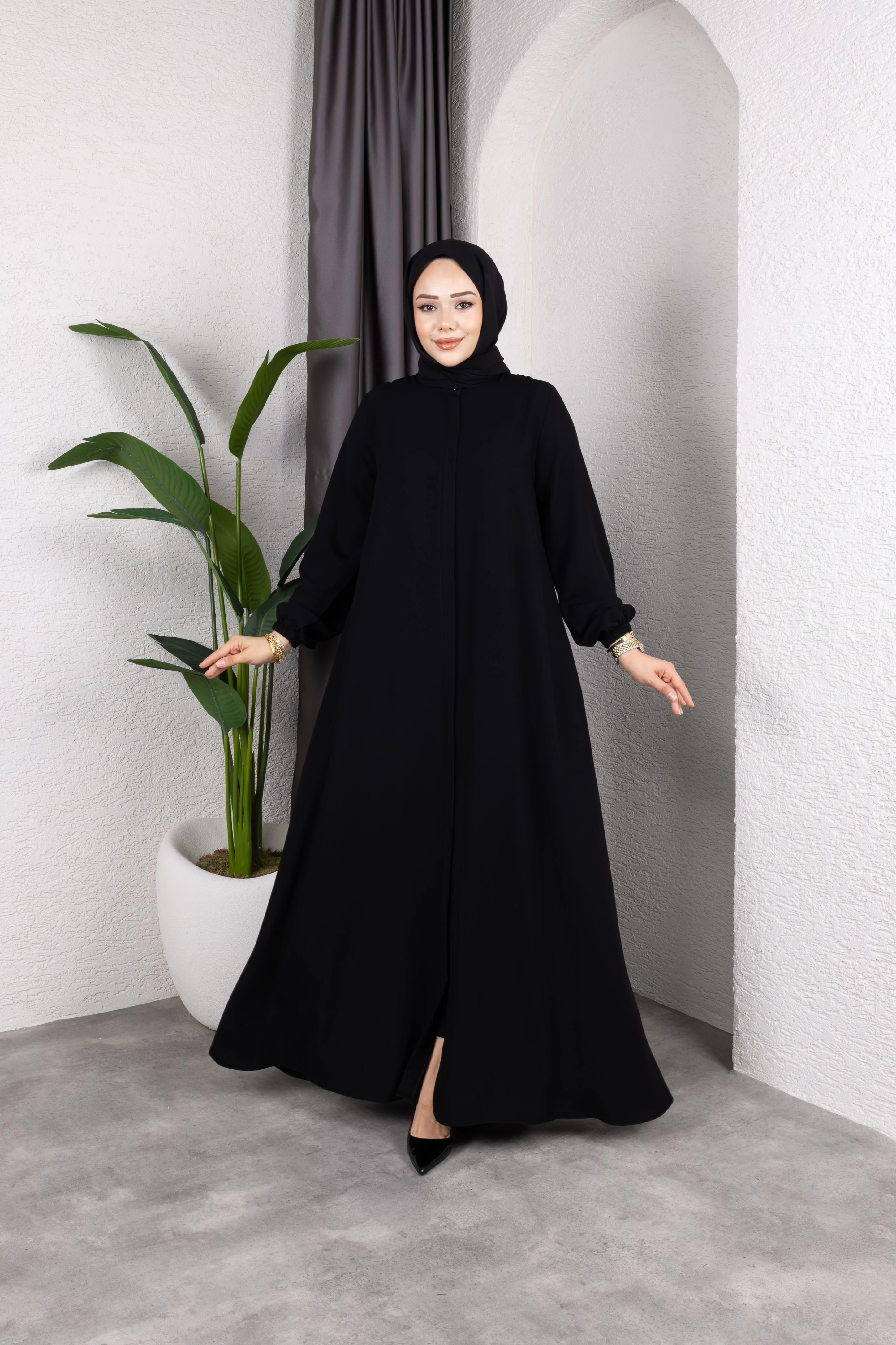 Rabia A Pile Ferace - Siyah