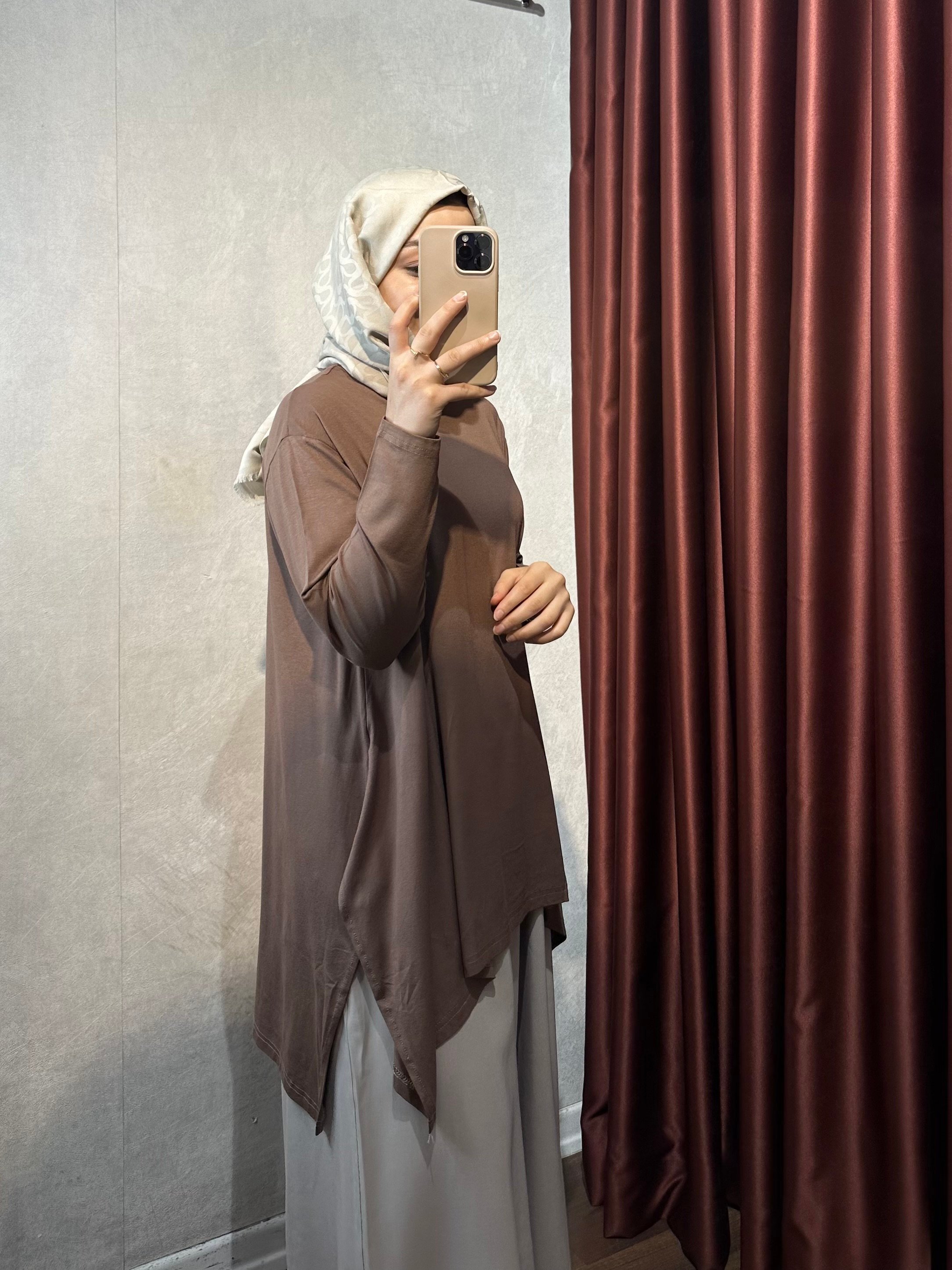 Penye Tunik - Vizon