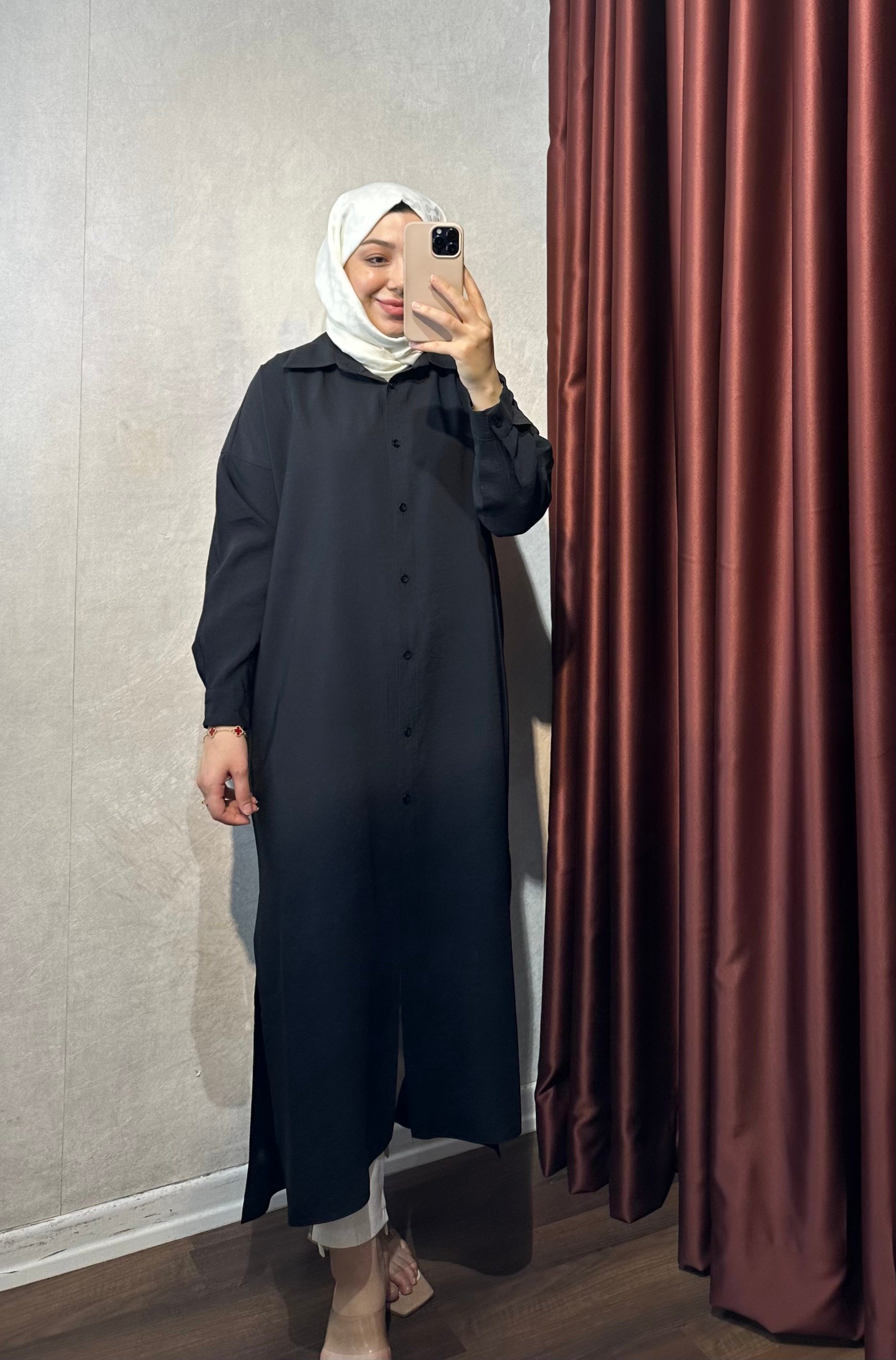 Feyza Gömlek - Siyah