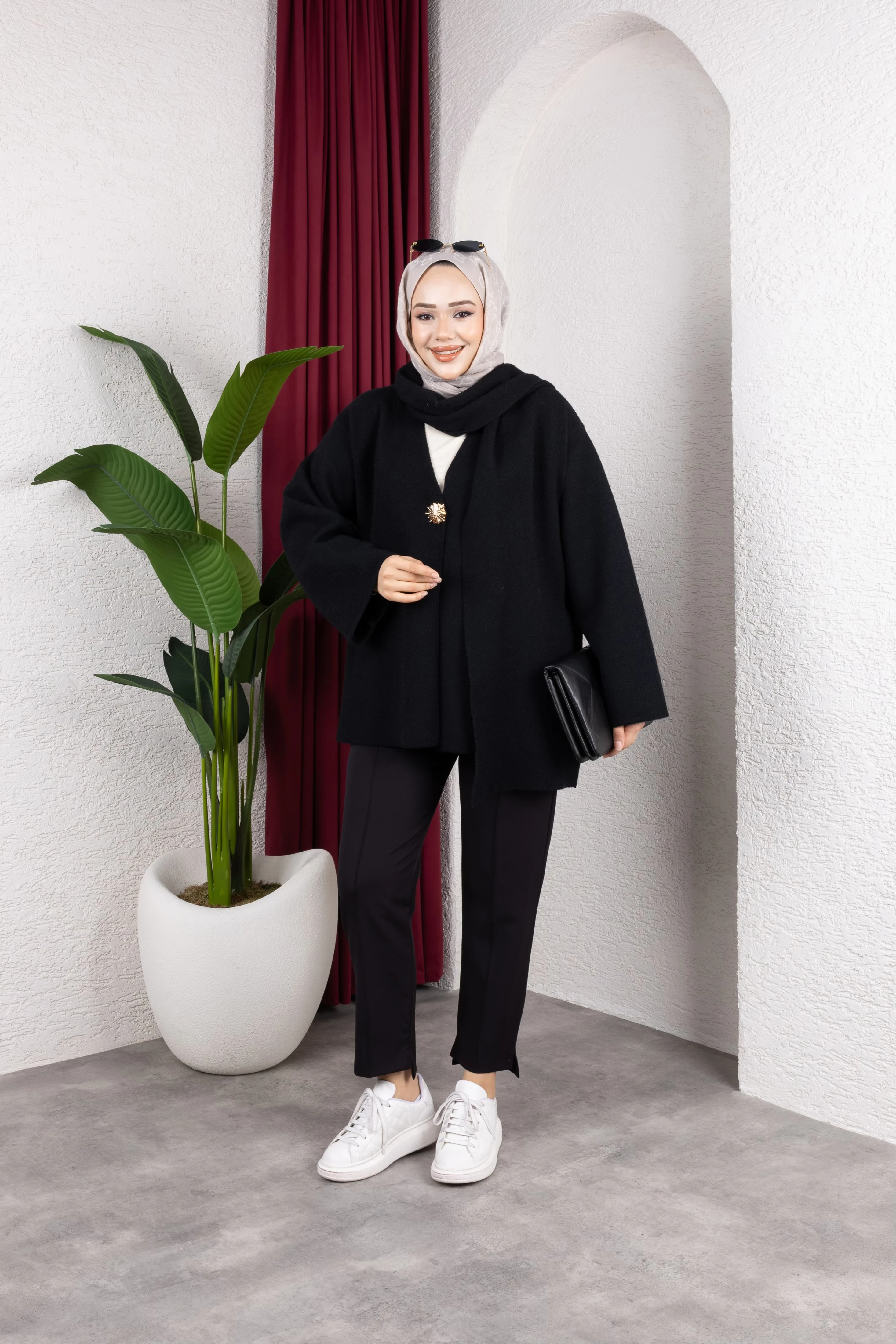 Atkılı Güneş Hırka