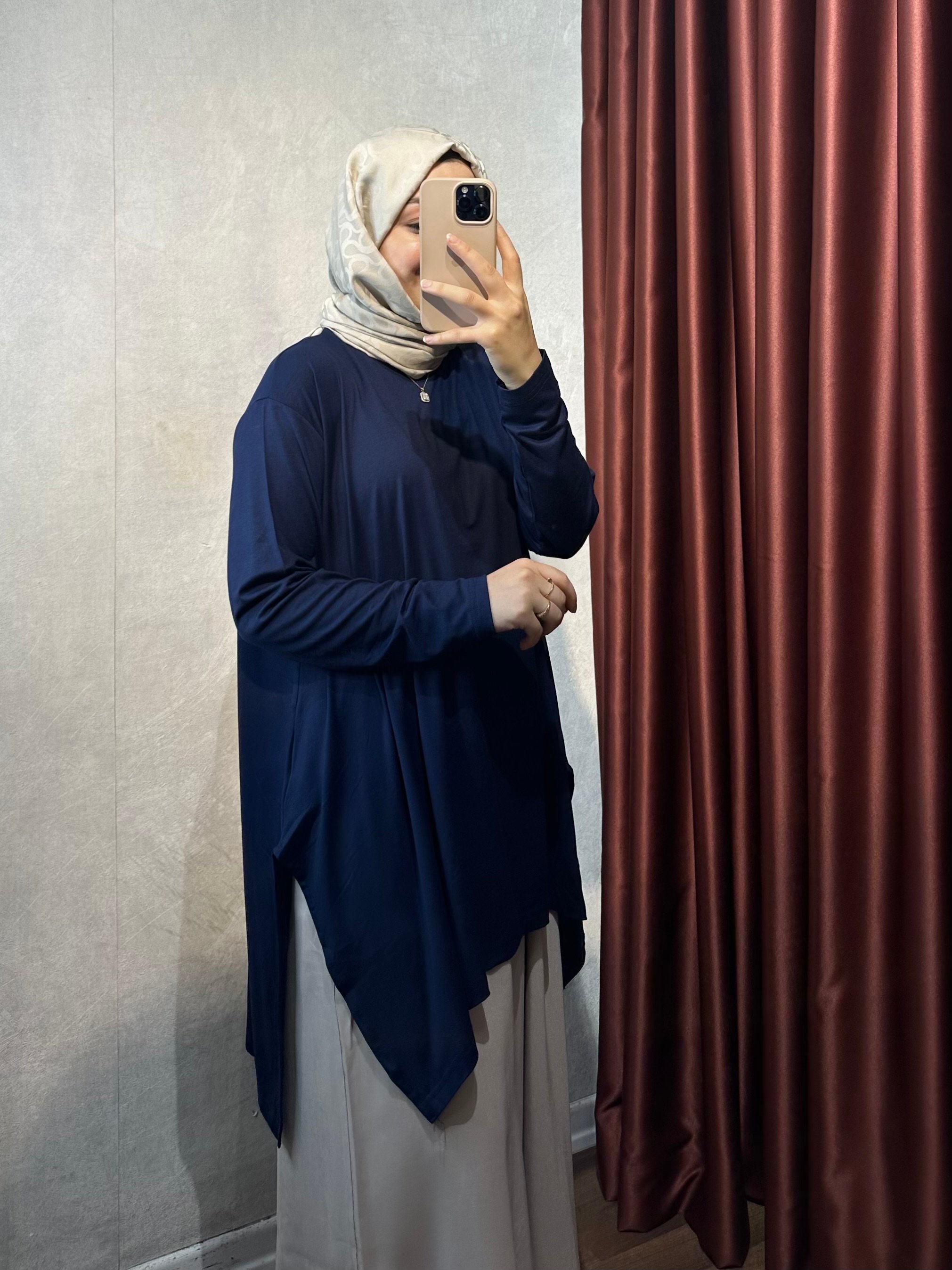 Penye Tunik - Lacivert