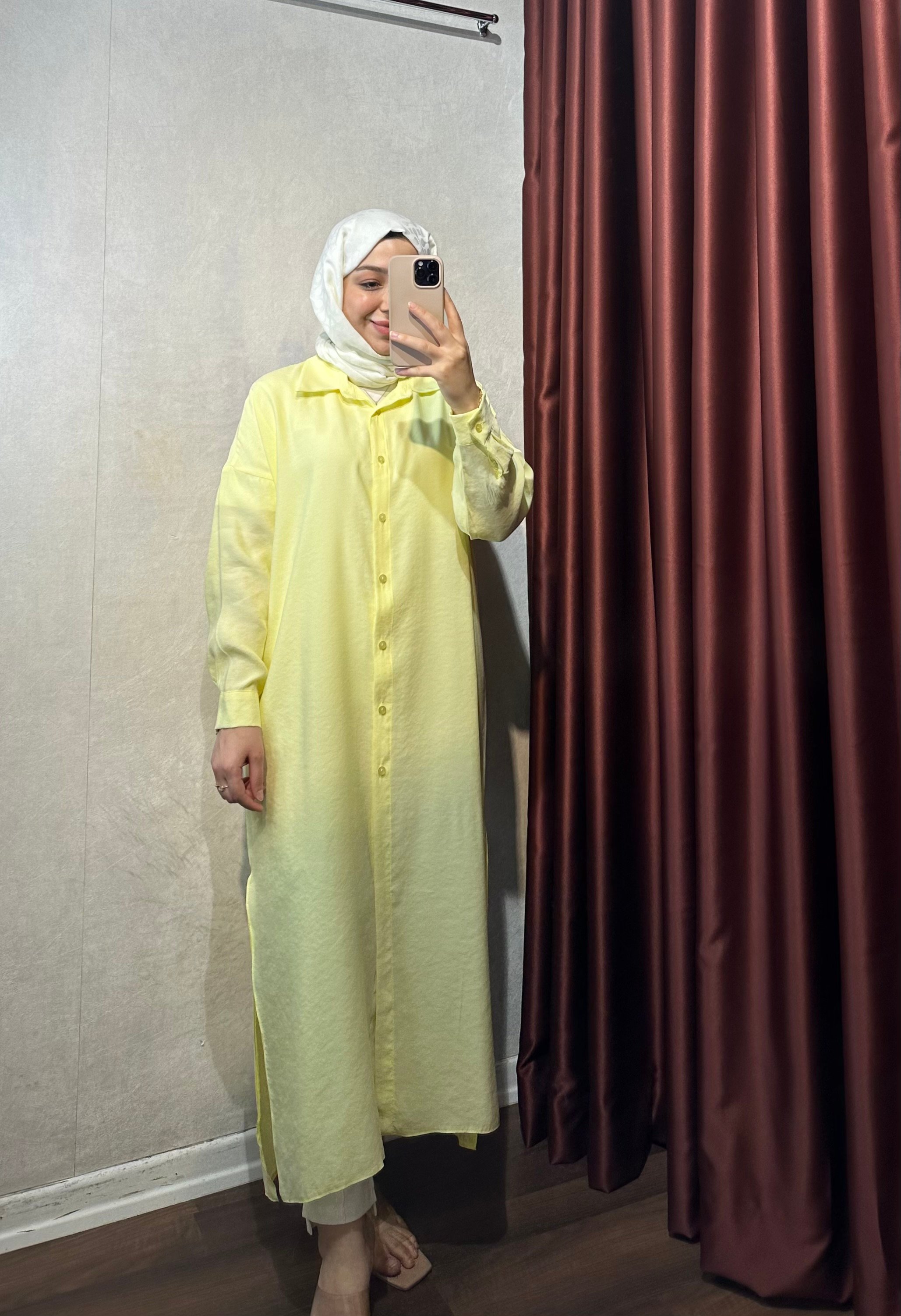 Feyza Gömlek - Sarı