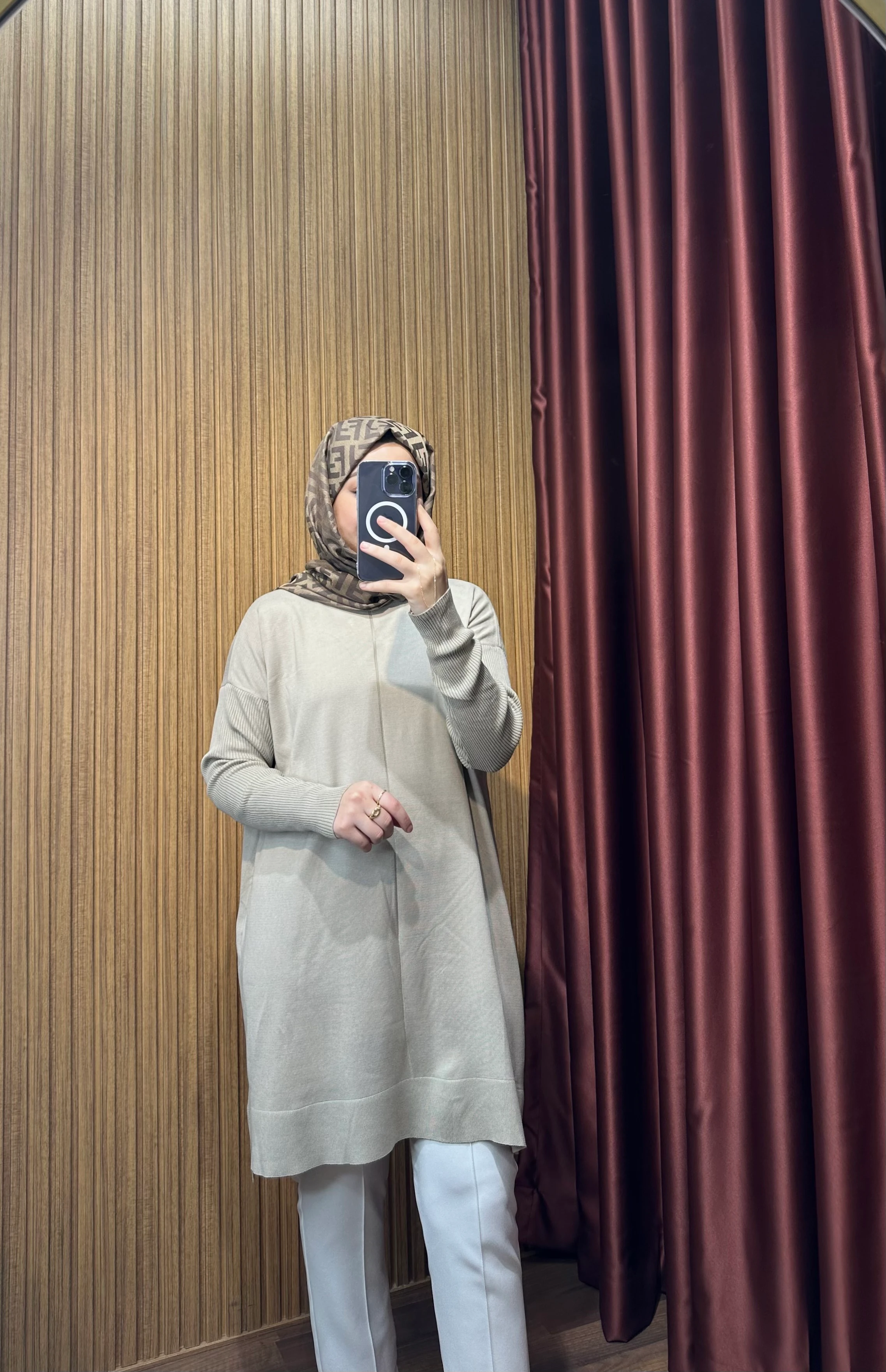 Merserize Tunik - Bej