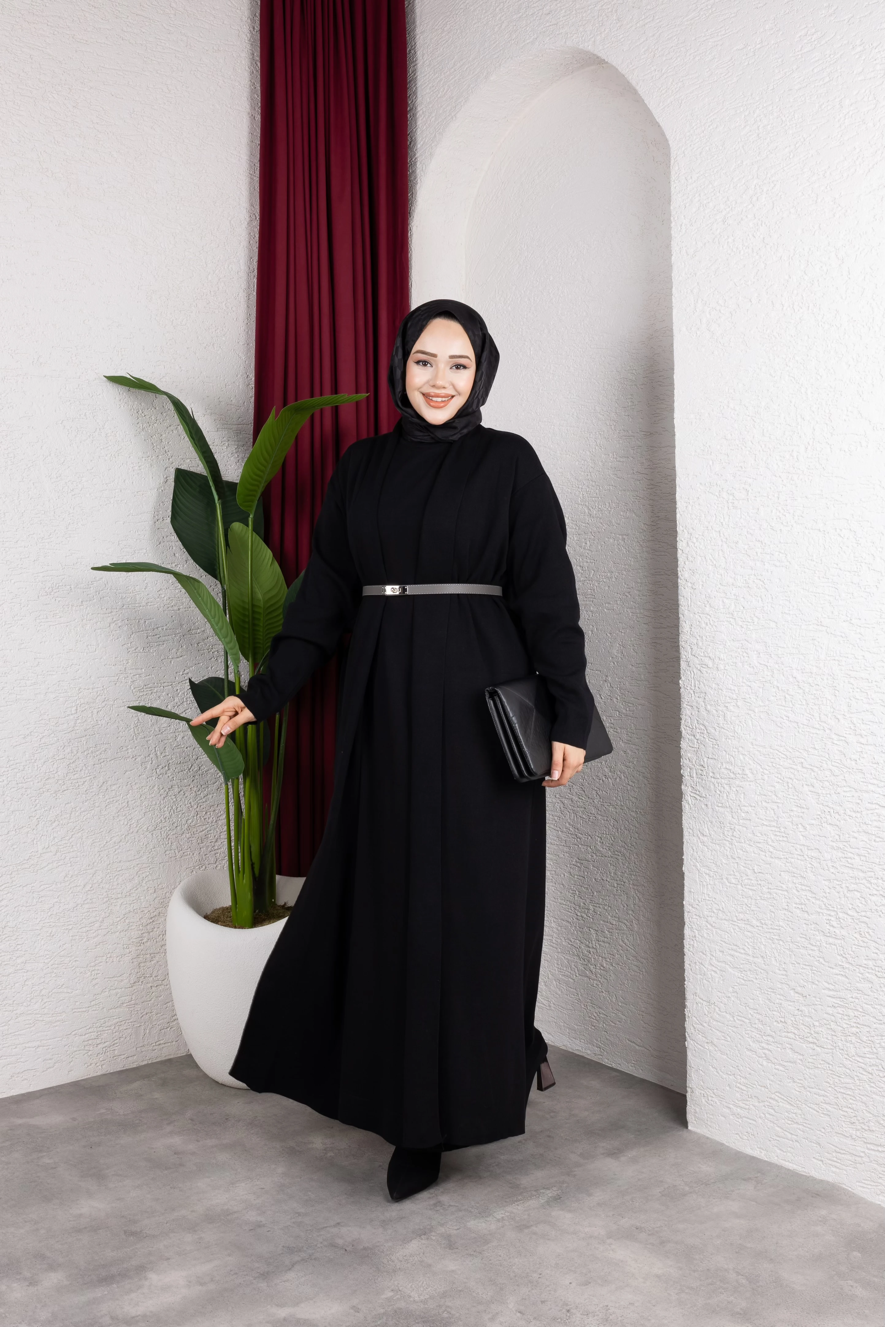 Sera İkili Çelik Örme Elbise