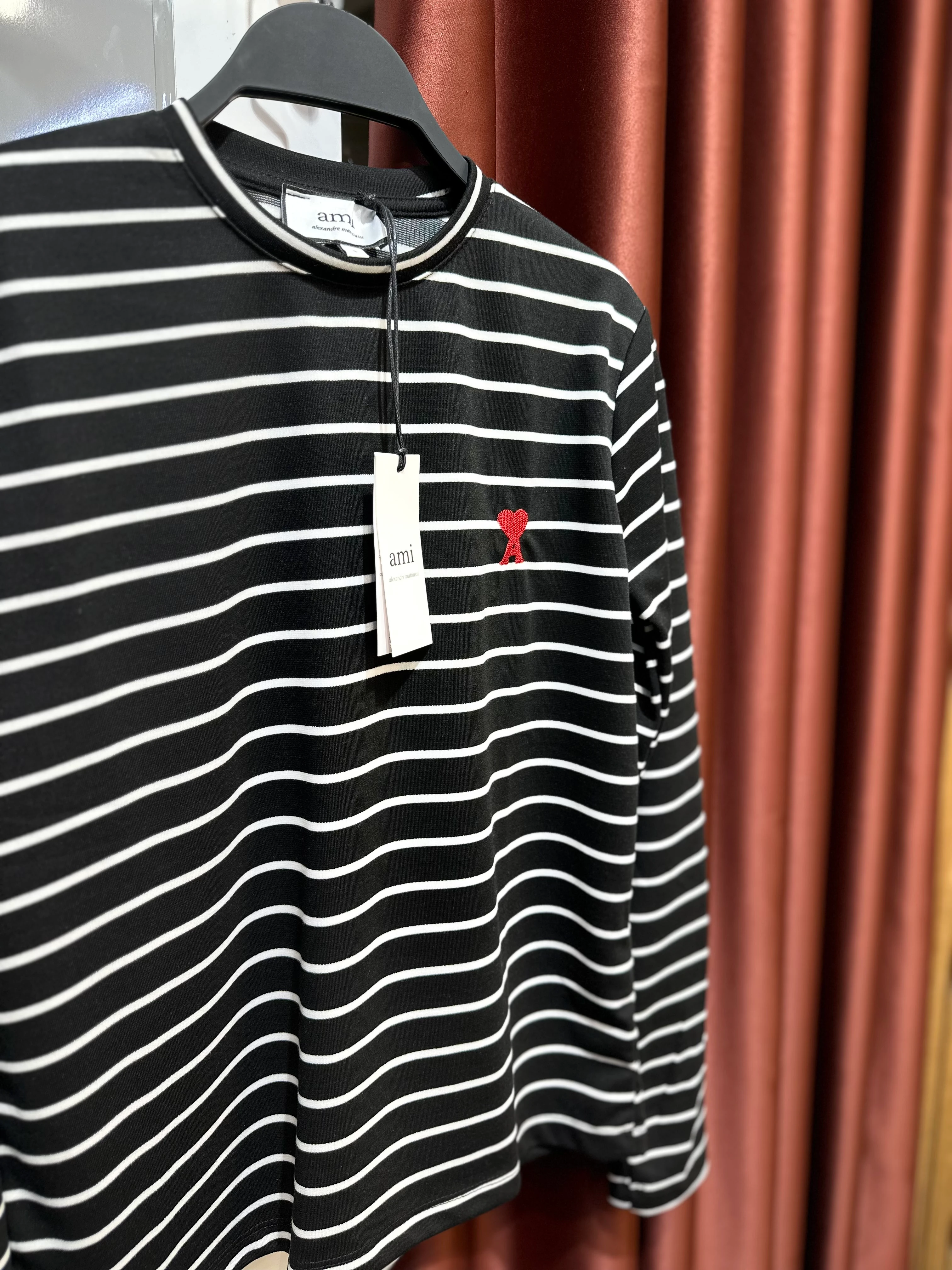 Çizgili Sweat - Siyah