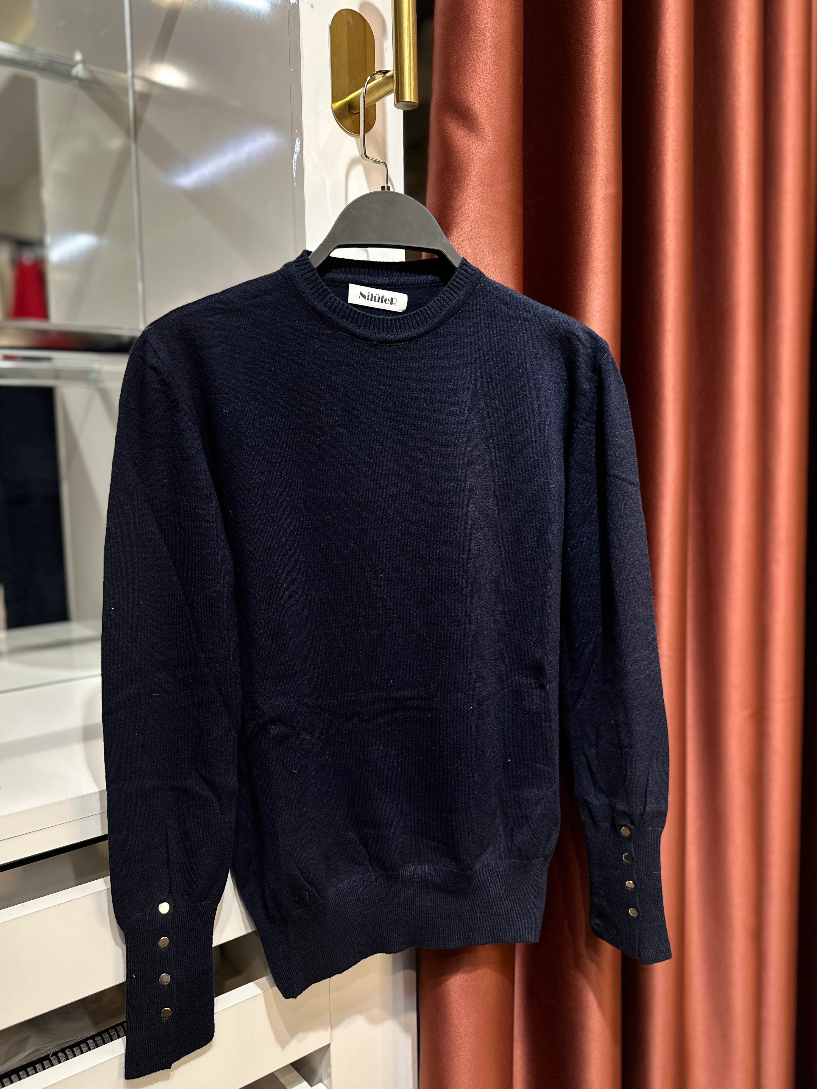 Merserize Triko - Lacivert