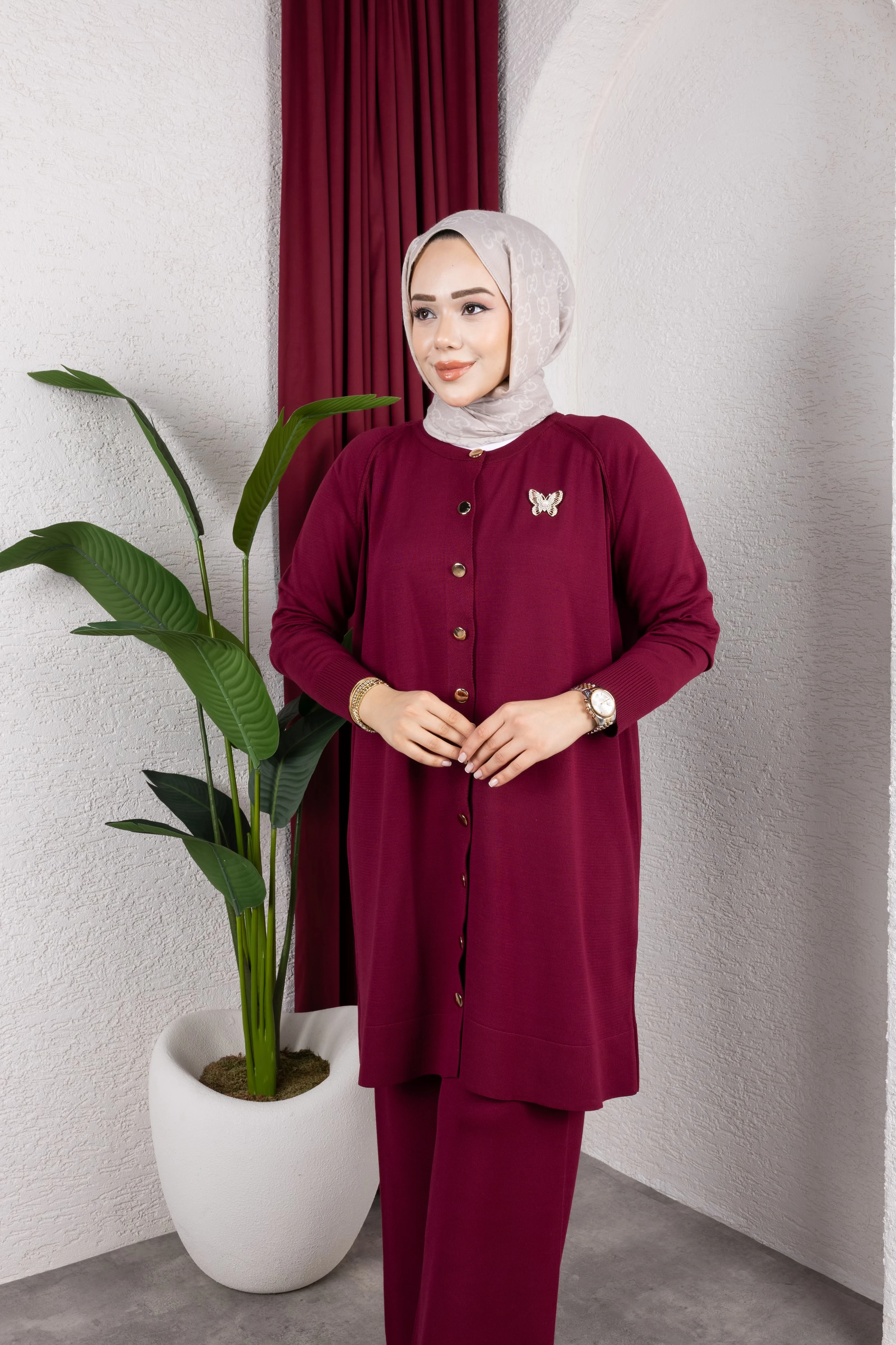 Meri Merserize Triko Takım