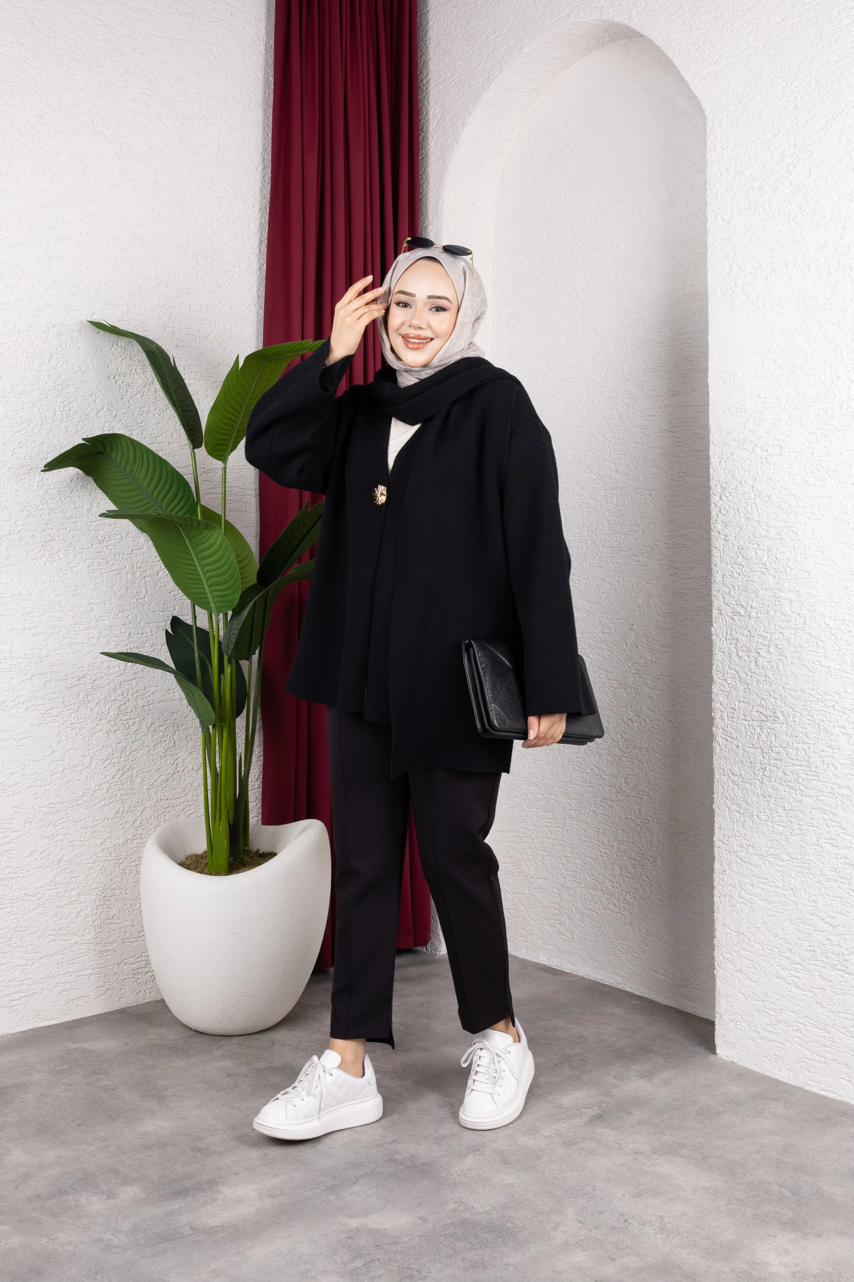 Atkılı Güneş Hırka