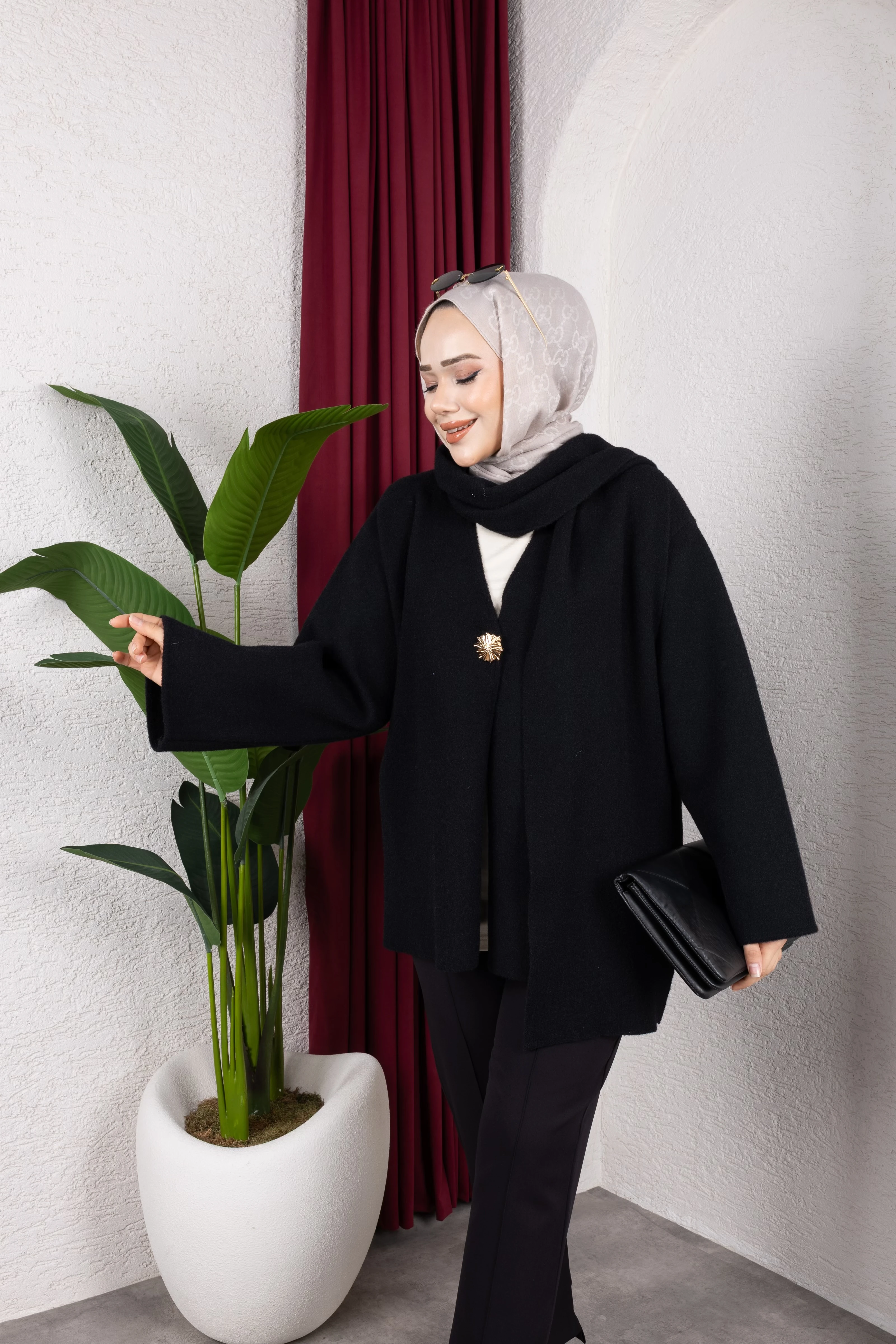 Atkılı Güneş Hırka