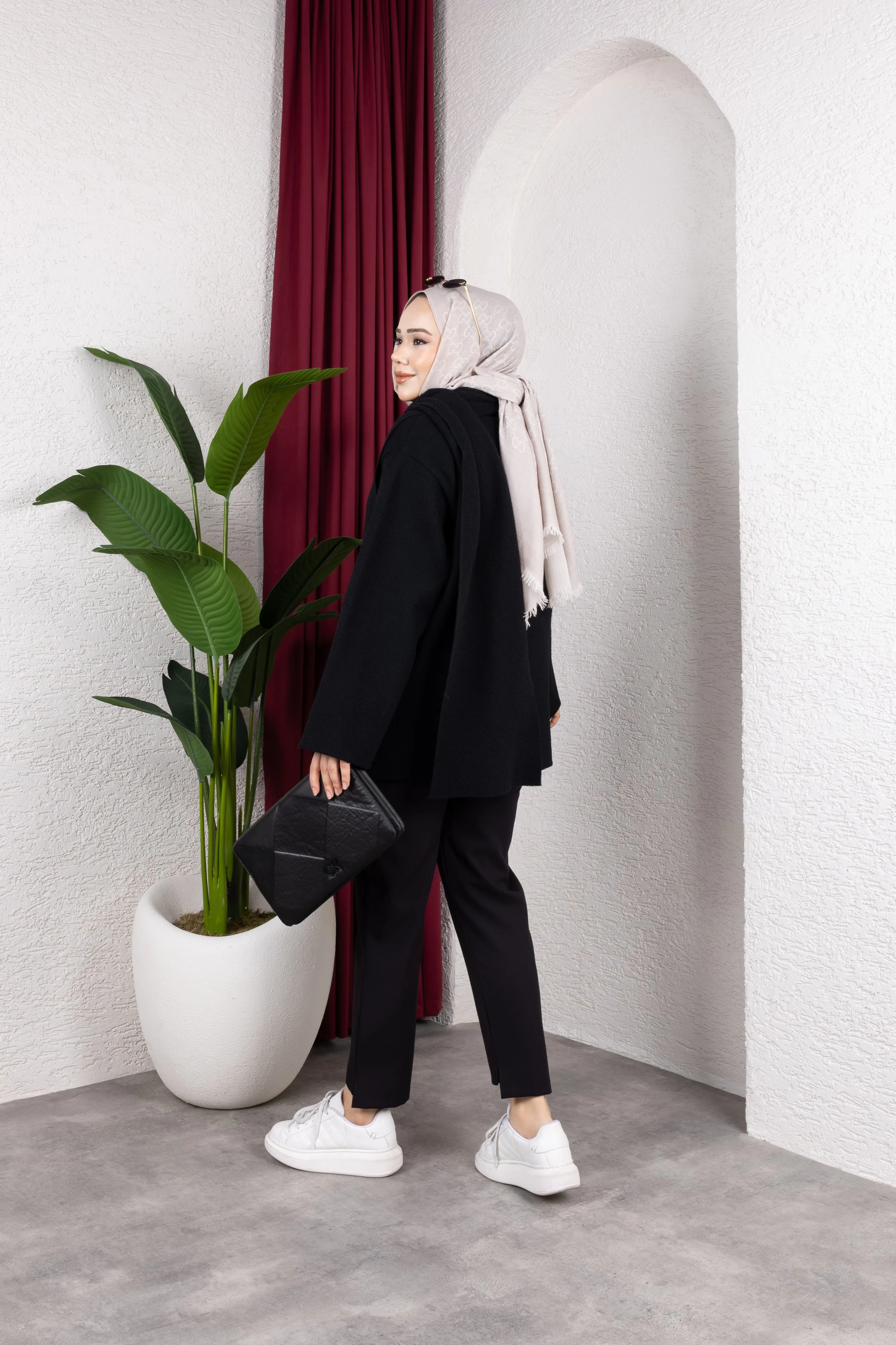 Atkılı Güneş Hırka