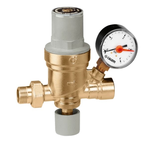 Kazan Dolum Vanası Manometreli  1/2" Caleffi 553640 main variant image