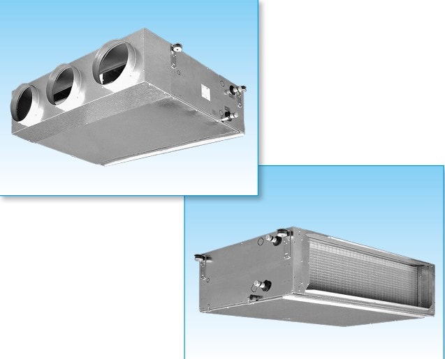Yüksek Statik Fancoil DFCL 76+2 Gizli Tavan - 4 Borulu