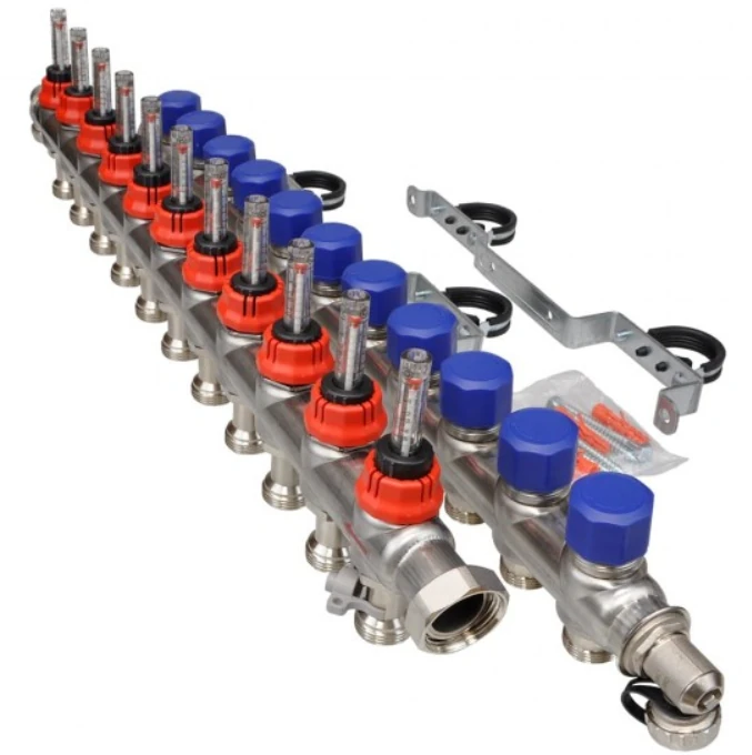 FRAENKISCHE profitherm Debi Göstergeli Çelik Kolektör 11 ağızlı image