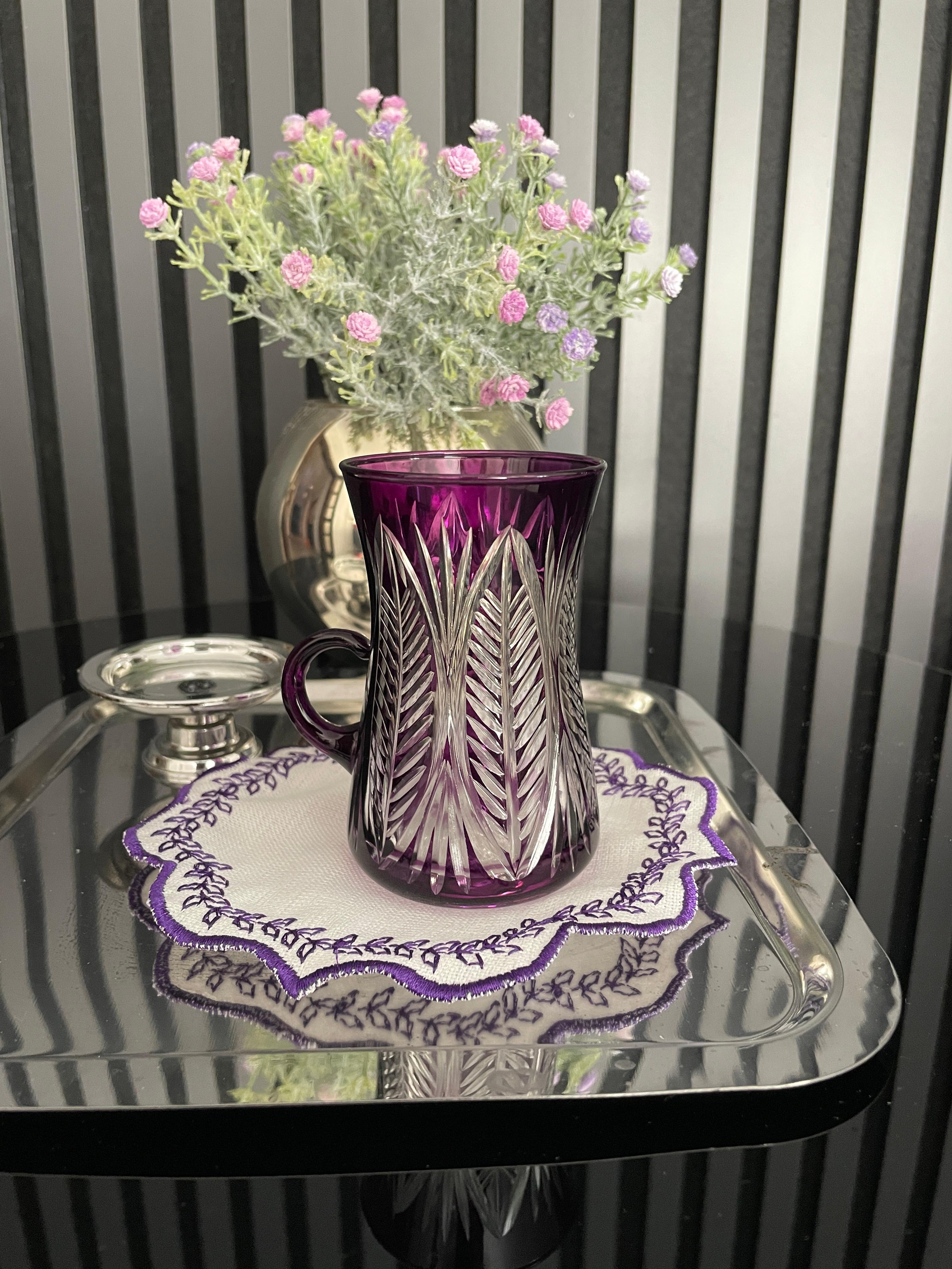 6’lı Leaf Çay Bardağı