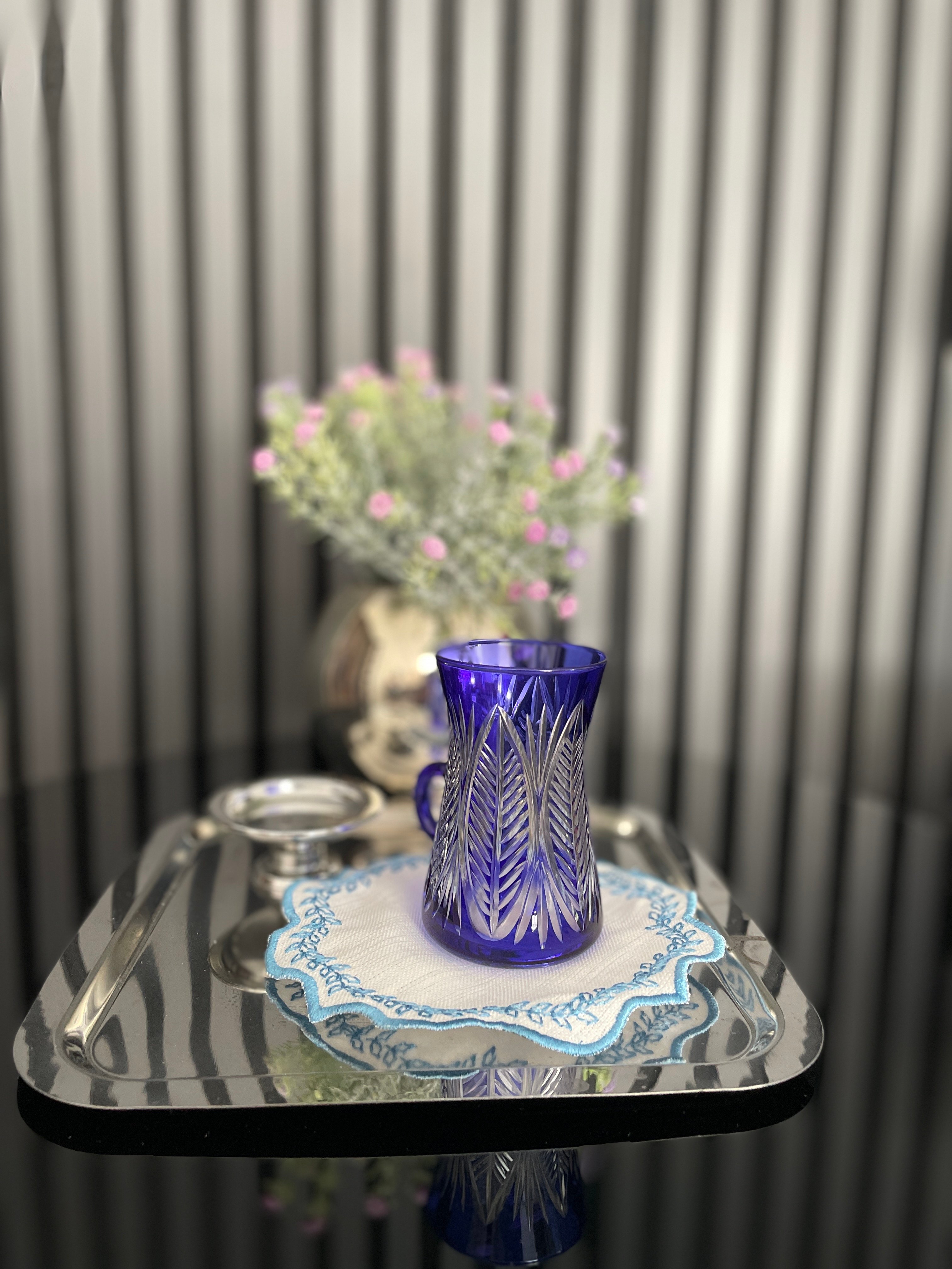 6’lı Leaf Çay Bardağı
