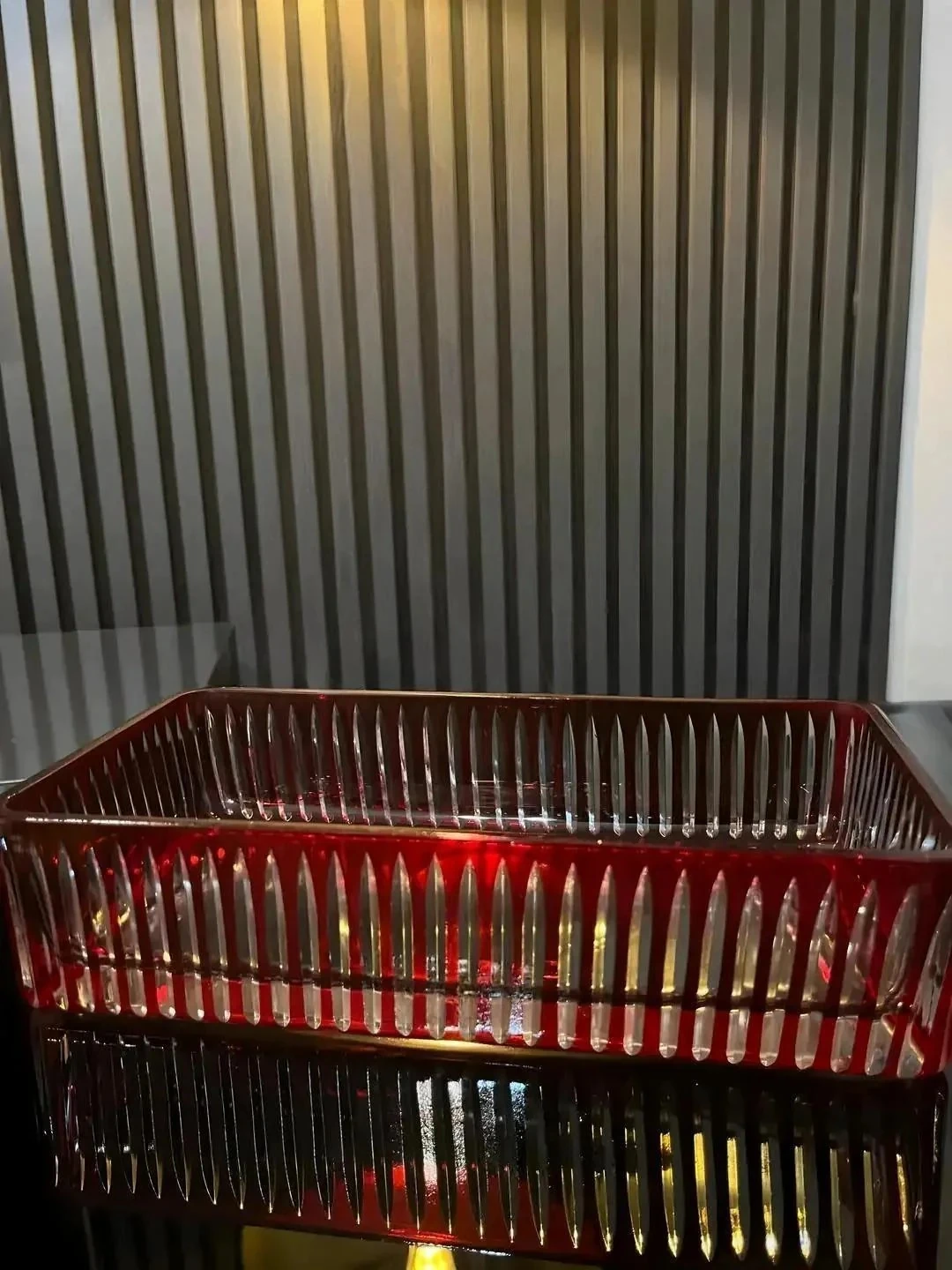 Line Zen Kesme Kase - Kırmızı