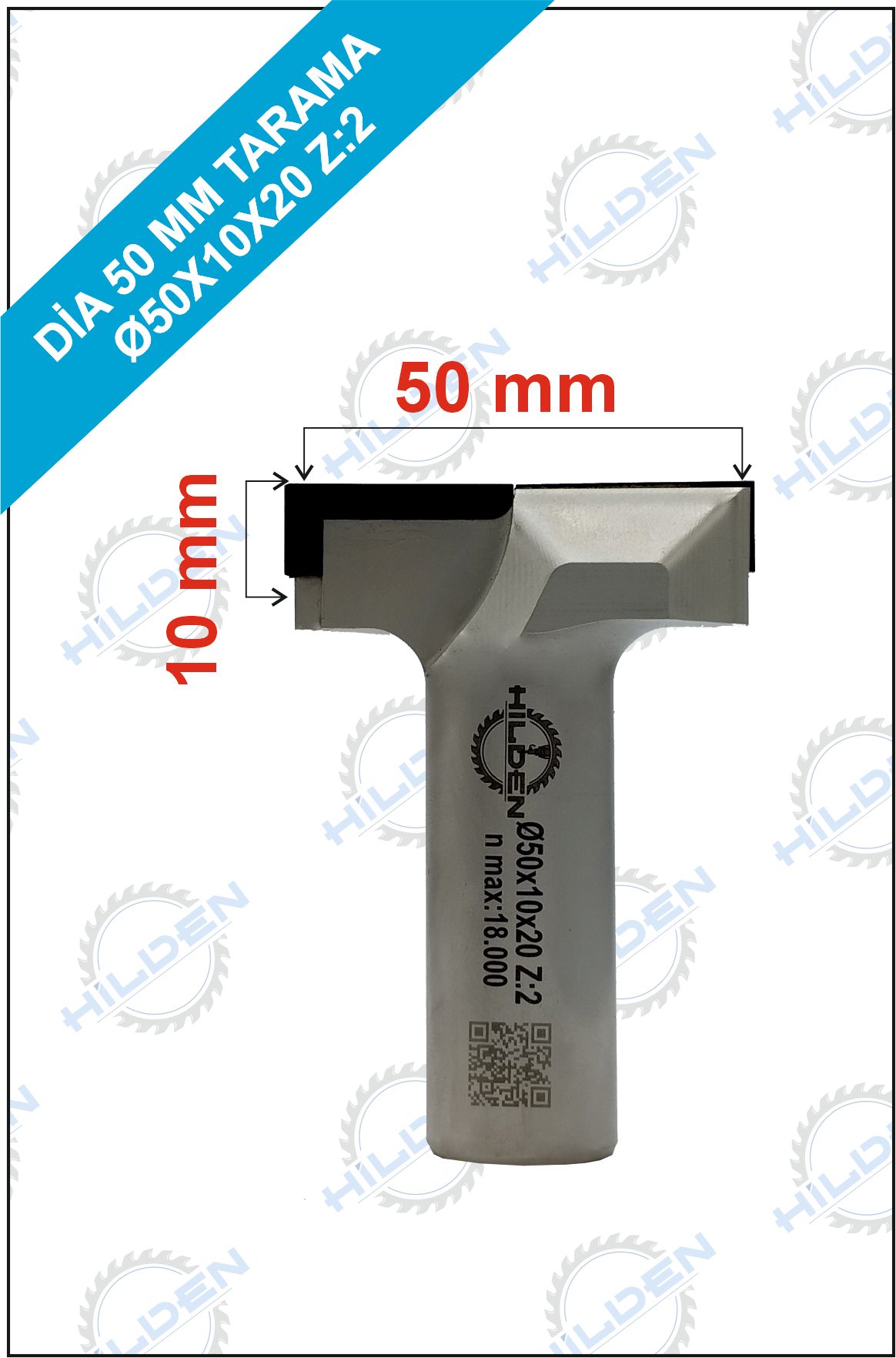 DİA 50MM TARAMA FREZE BIÇAĞI